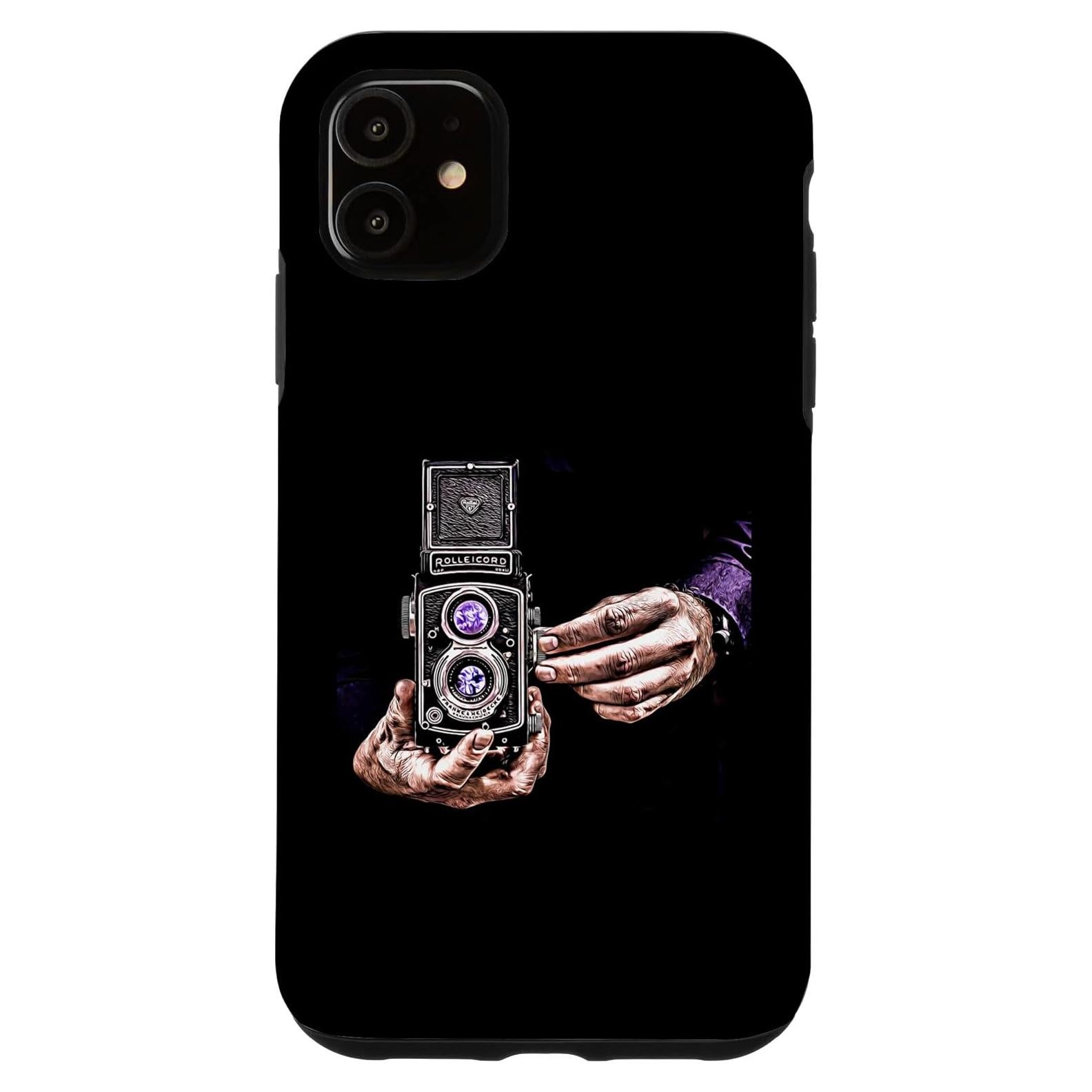 Funda Clásica para Cámara Doble Vintage iPhone 11