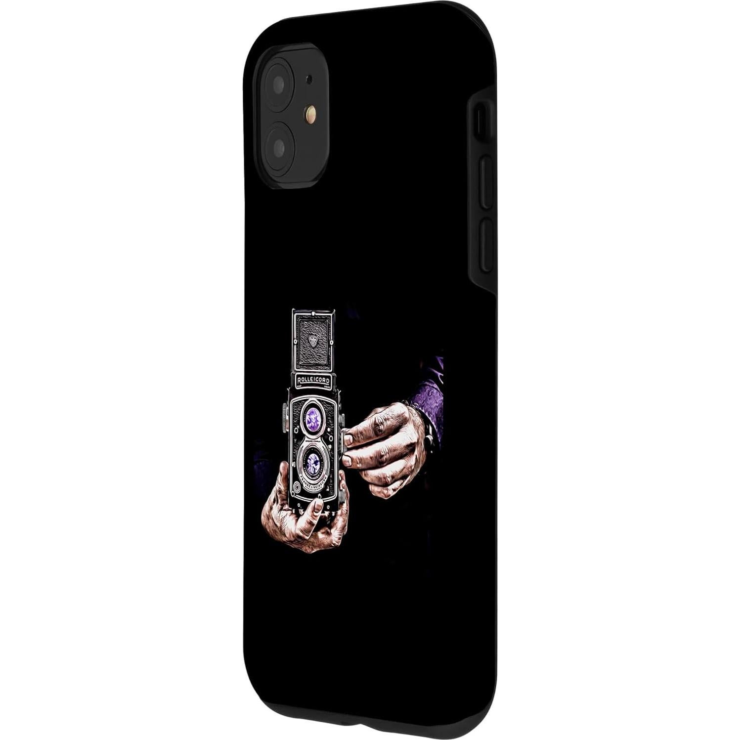 Funda Clásica para Cámara Doble Vintage iPhone 11