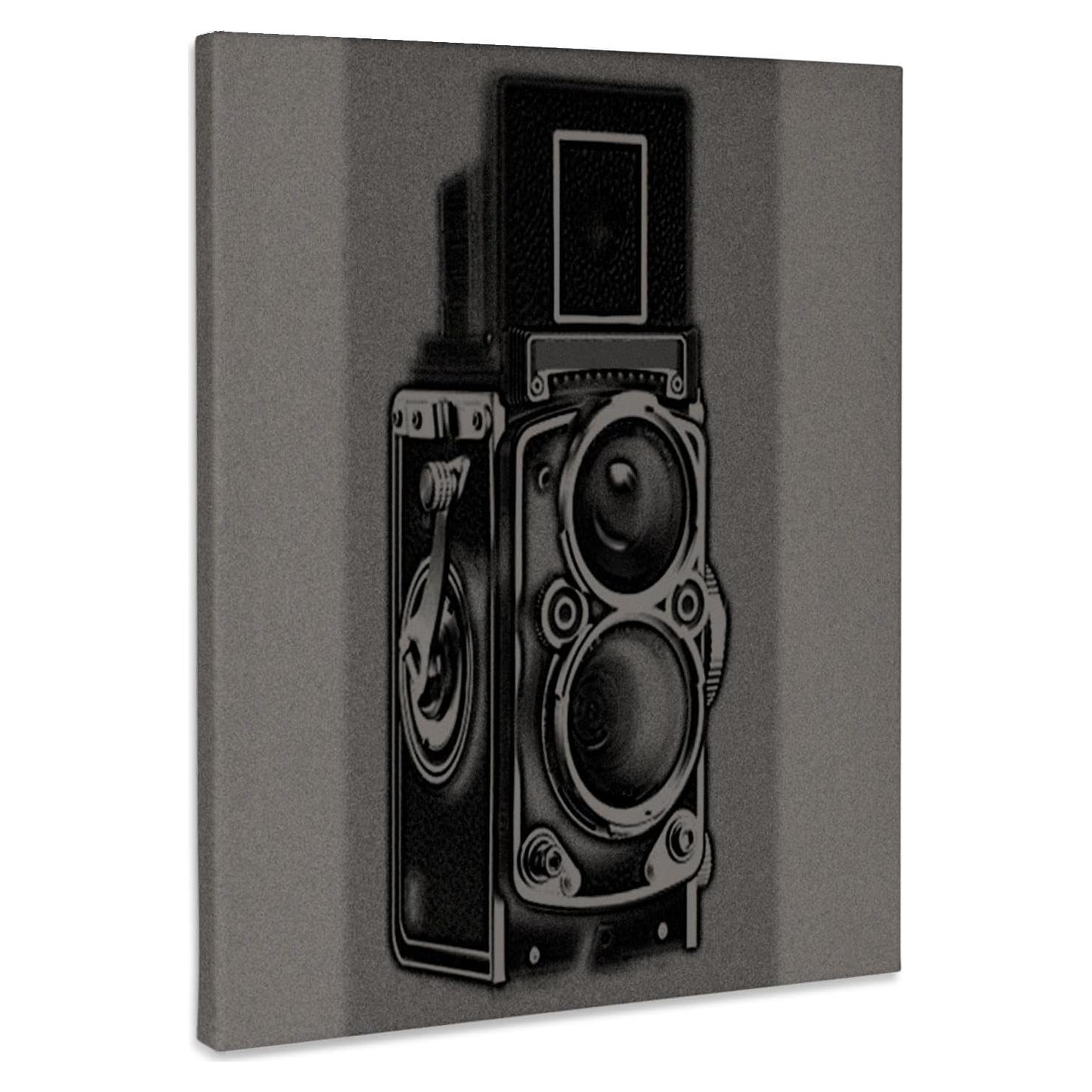 Envoltura de Lienzo 3dRose Cámara Vintage 40.64x50.8 cm