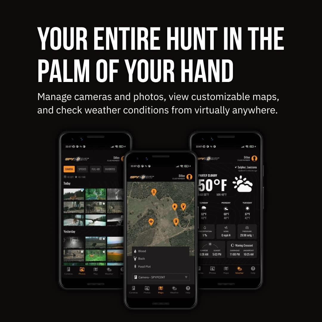 Cámara de Caza Celular SPYPOINT Flex - 33MP, 1080p, GPS