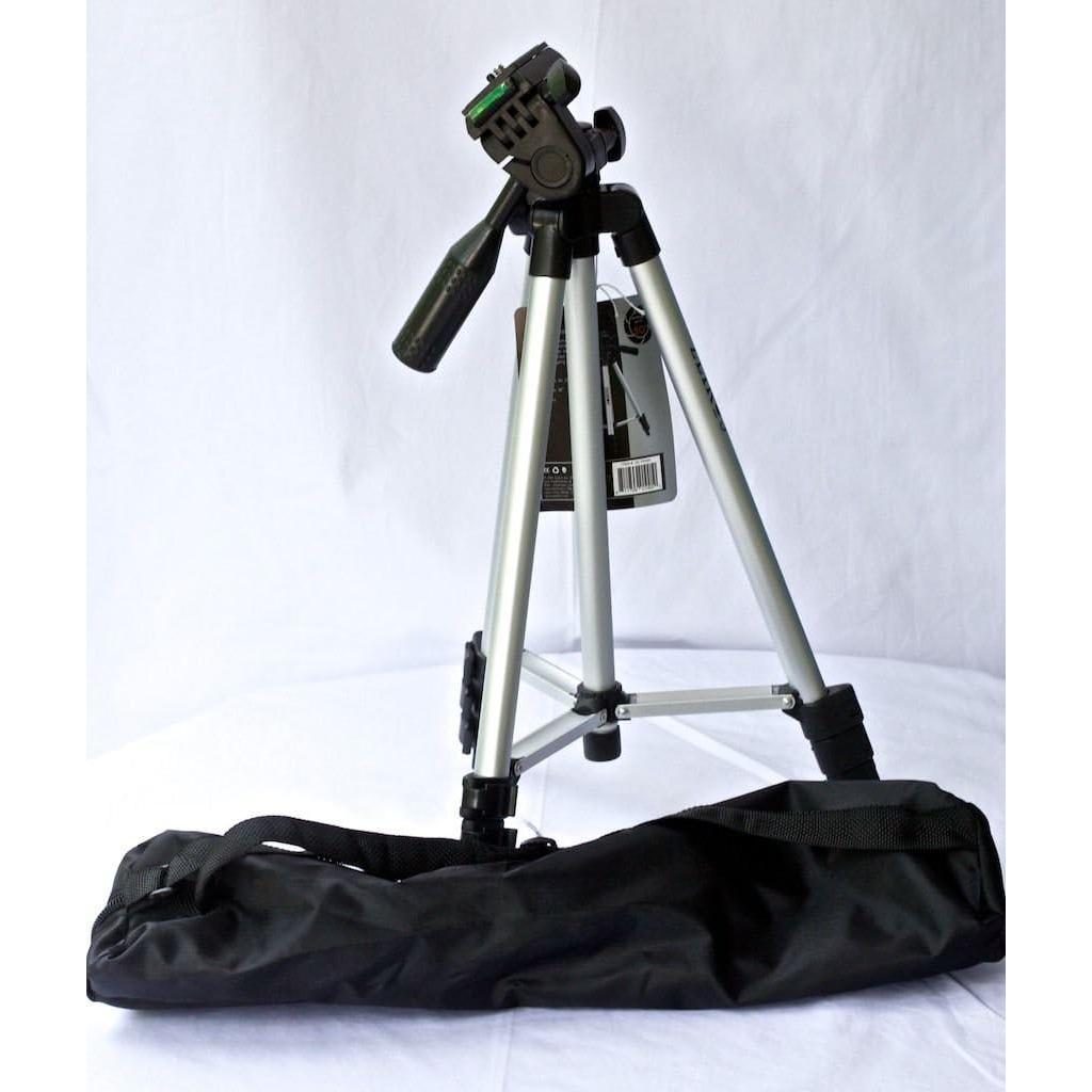 Trípode PRO 127 cm con estuche para Kodak Pixpro AZ652 AZ421