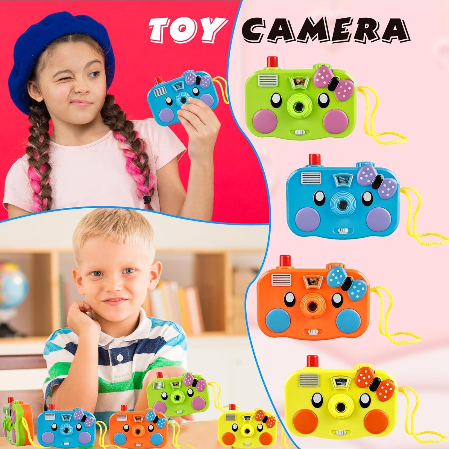 Juego de 12 Cámaras de Juguete Hoarost con Proyección