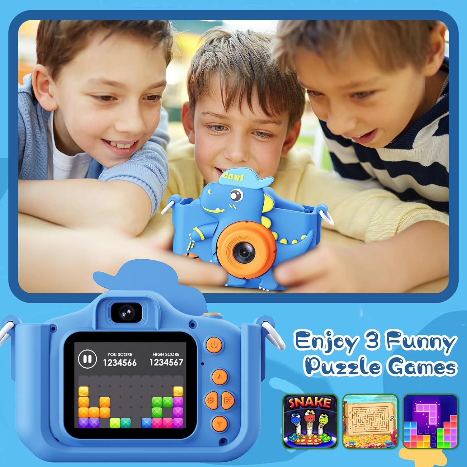 Cámara Digital para Niños Ubisye X2 1080P con 32GB