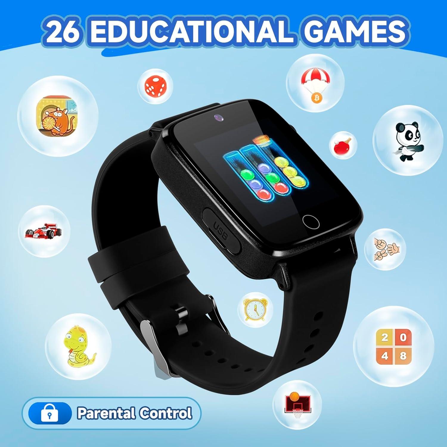 Reloj Inteligente para Niños ZUODUN Y18 con Cámara y 26 Juegos