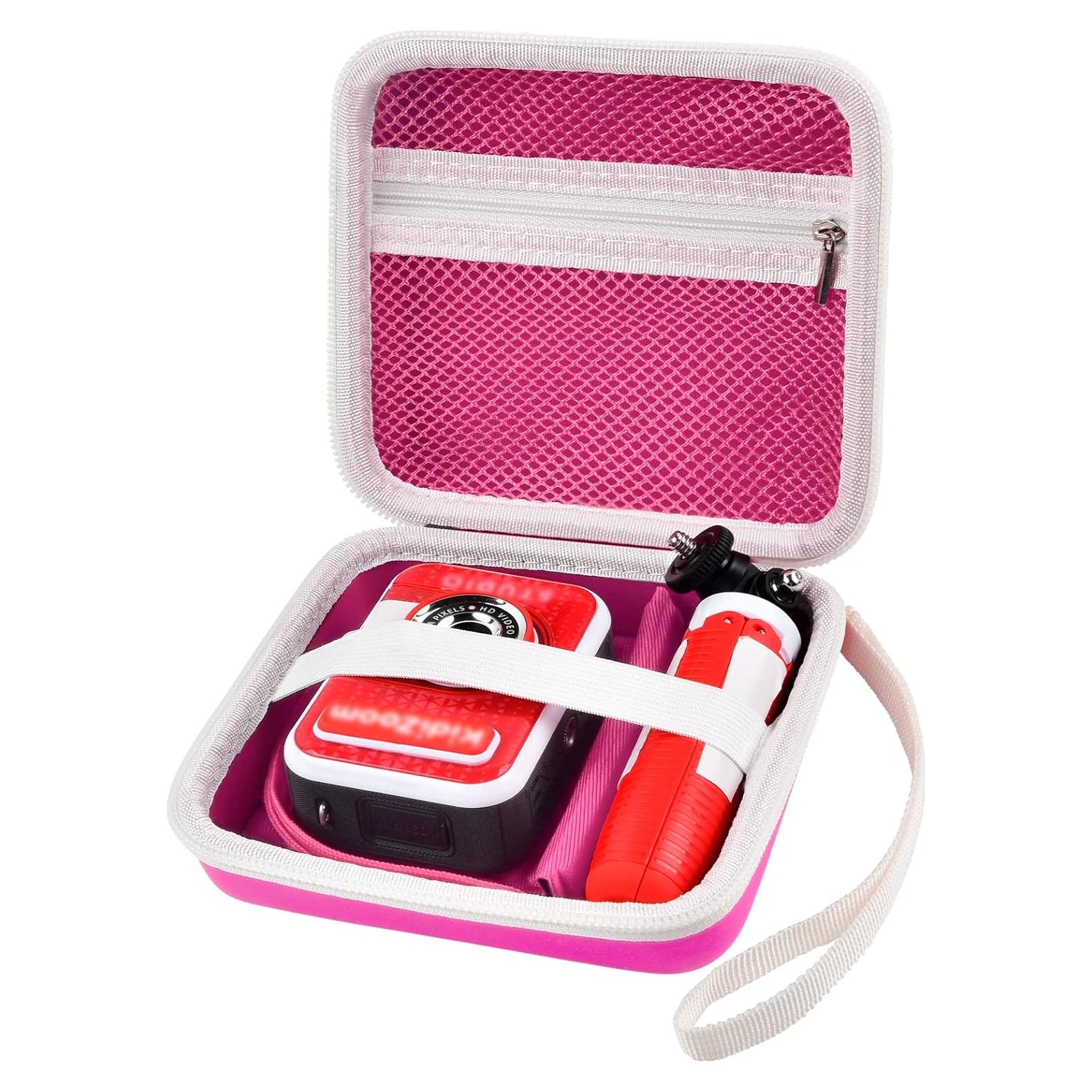 Funda de cámara VTech Kidizoom Creator Cam - Rosa, 13x13 cm