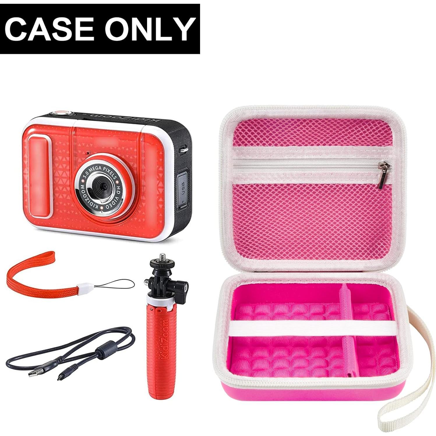 Funda de cámara VTech Kidizoom Creator Cam - Rosa, 13x13 cm