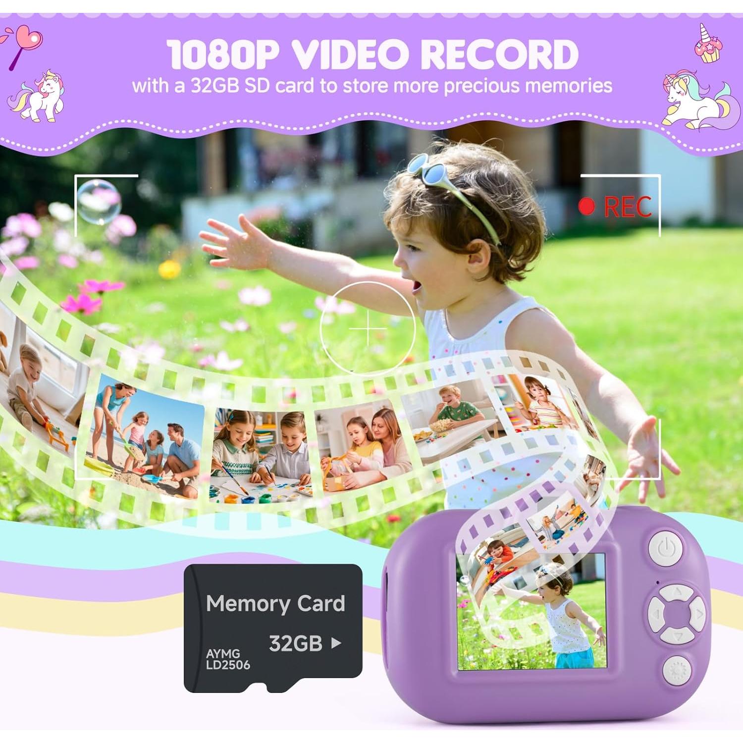 Cámara Digital para Niños NBKLS MRSDC501L 48MP HD 1080P