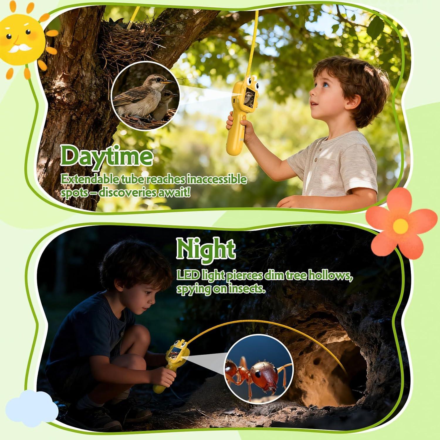 Endoscopio Infantil OUTACT G21 con Luz LED y Cámara 1m