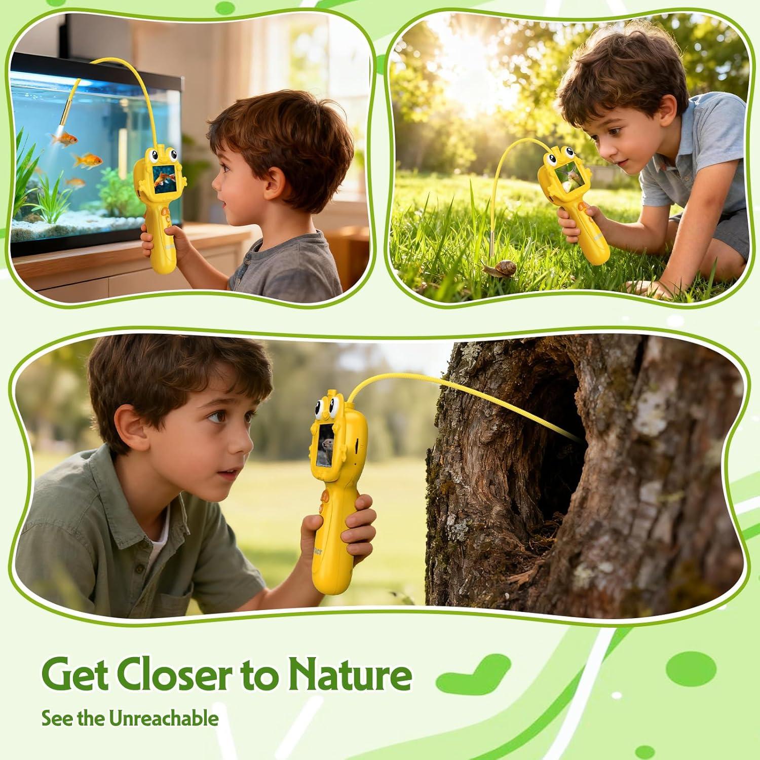 Endoscopio Infantil OUTACT G21 con Luz LED y Cámara 1m