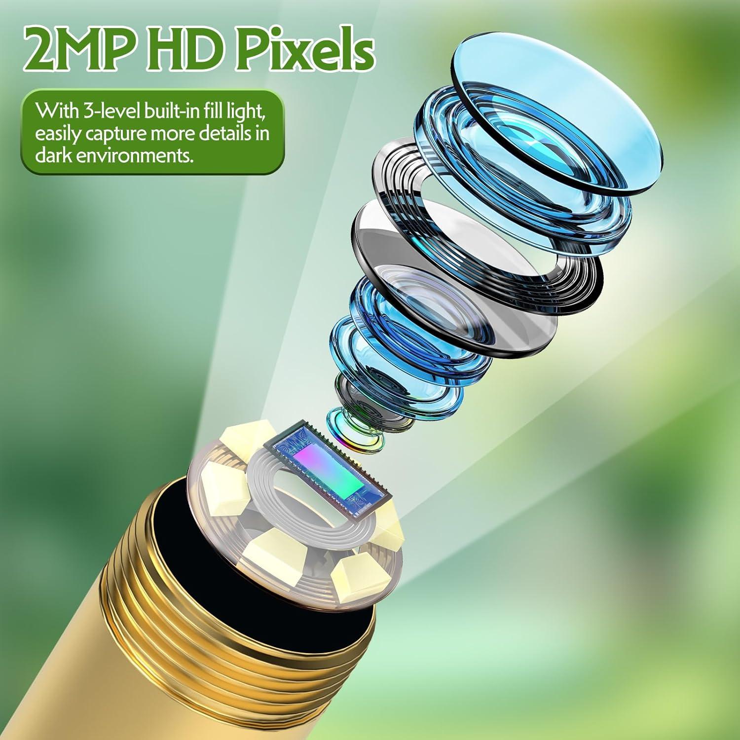 Endoscopio Infantil OUTACT G21 con Luz LED y Cámara 1m