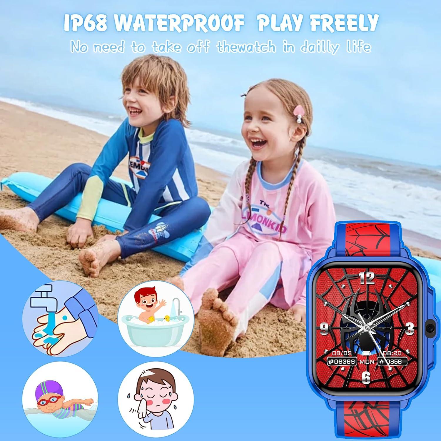 Reloj Inteligente para Niños Vapaito P72 1.85" IP68 Azul