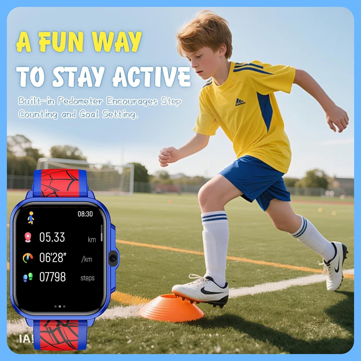 Reloj Inteligente para Niños Vapaito P72 1.85" IP68 Azul