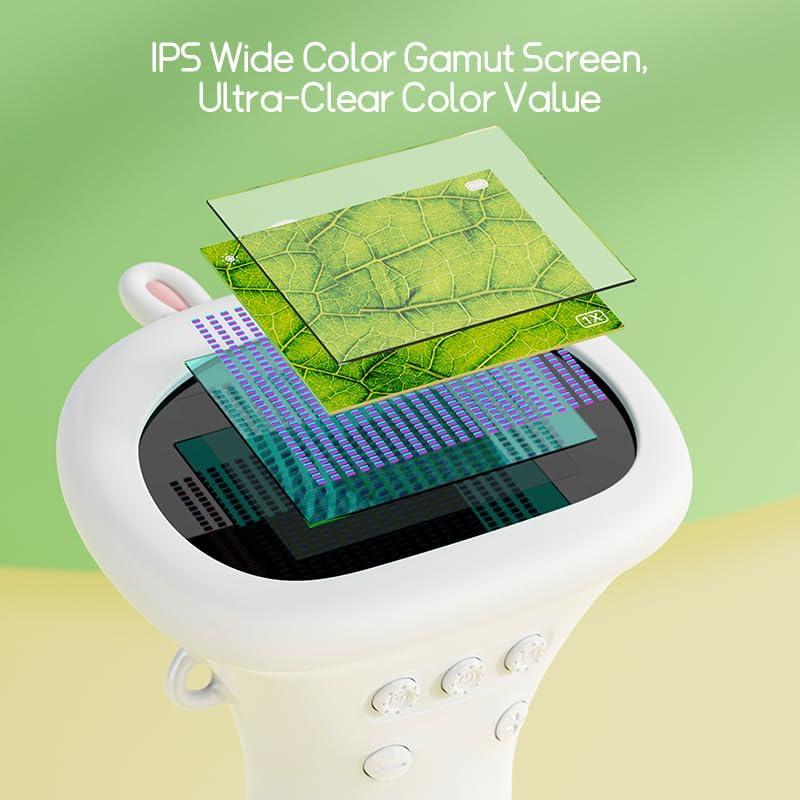 Microscopio Digital Portátil para Niños - Pantalla LCD 2"