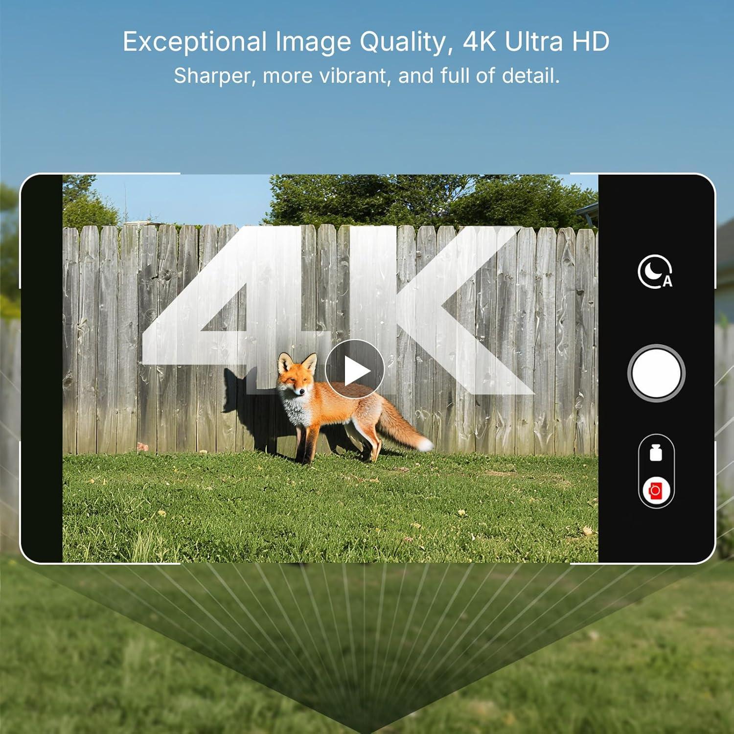 Cámara de sendero GardePro E8 2.0 Pro WiFi 4K con SD 64GB