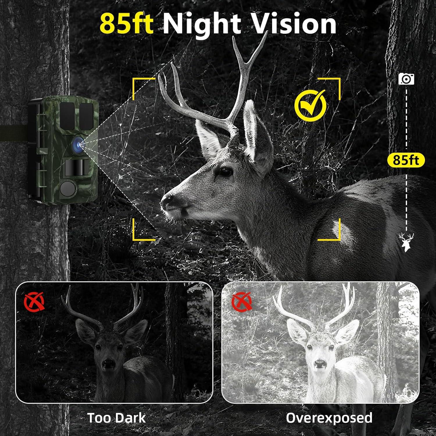 Cámara de Sendero BoxLegend T680W 4K 48MP con WiFi y 64GB