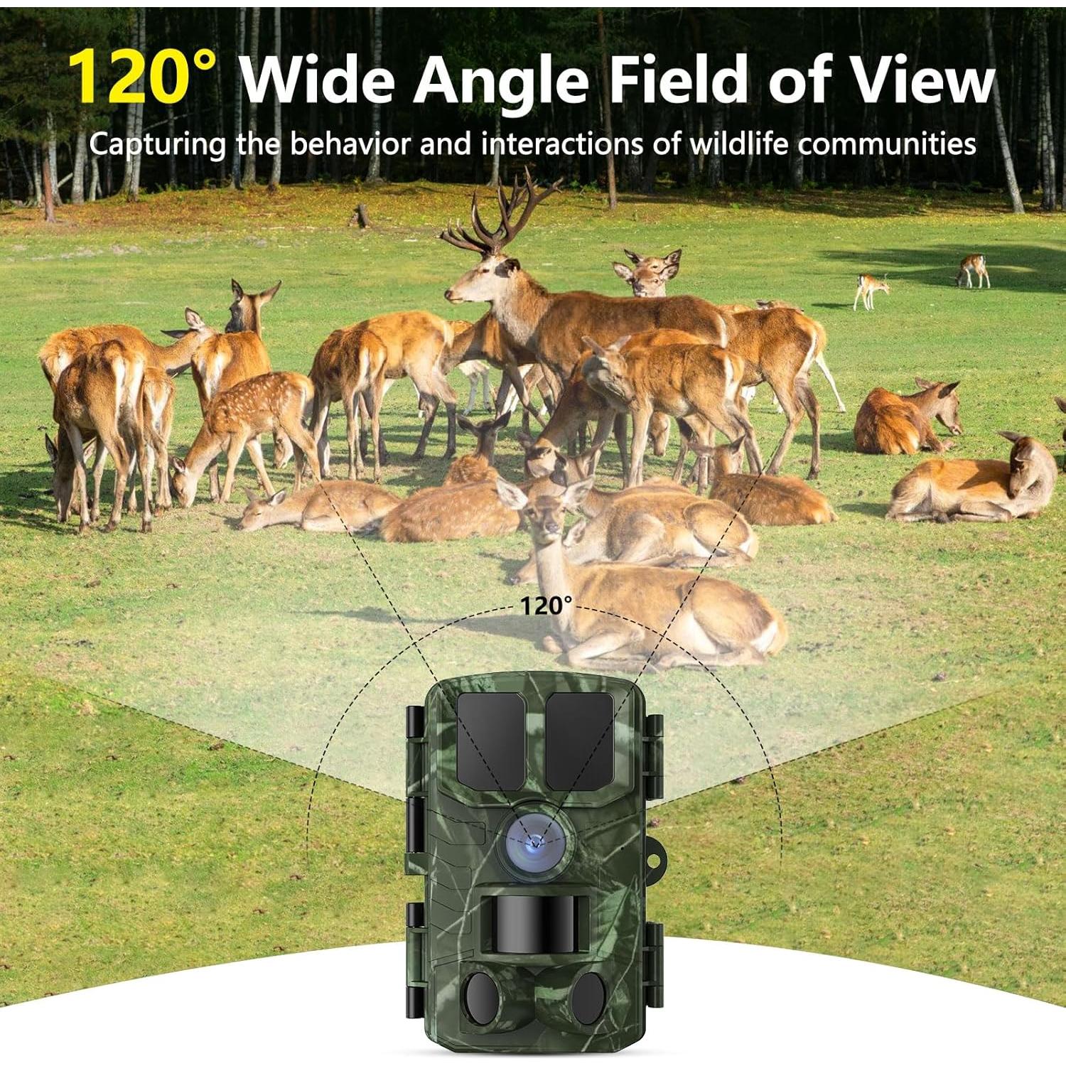 Cámara de Sendero BoxLegend T680W 4K 48MP con WiFi y 64GB