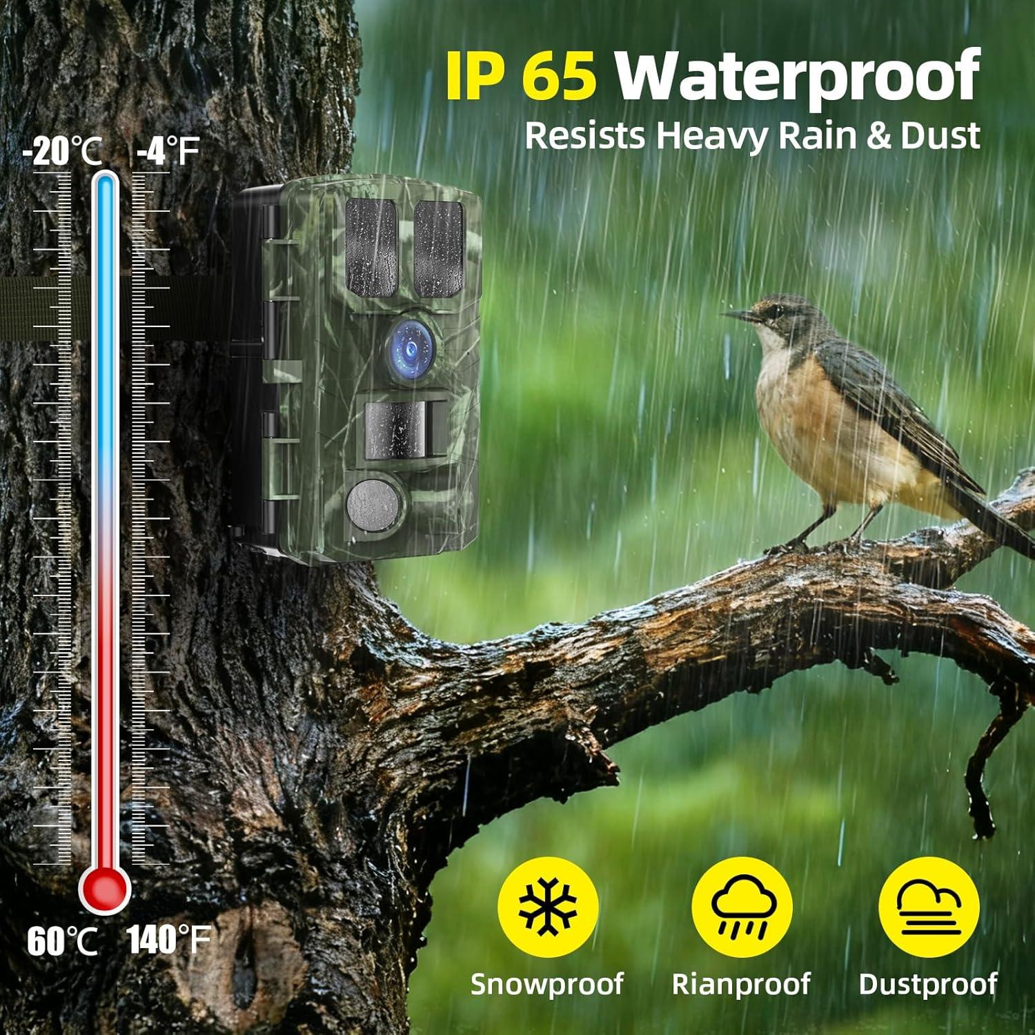 Cámara de Sendero BoxLegend T680W 4K 48MP con WiFi y 64GB