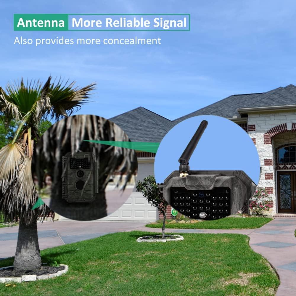 Cámara de sendero GardePro E6 48MP WiFi visión nocturna