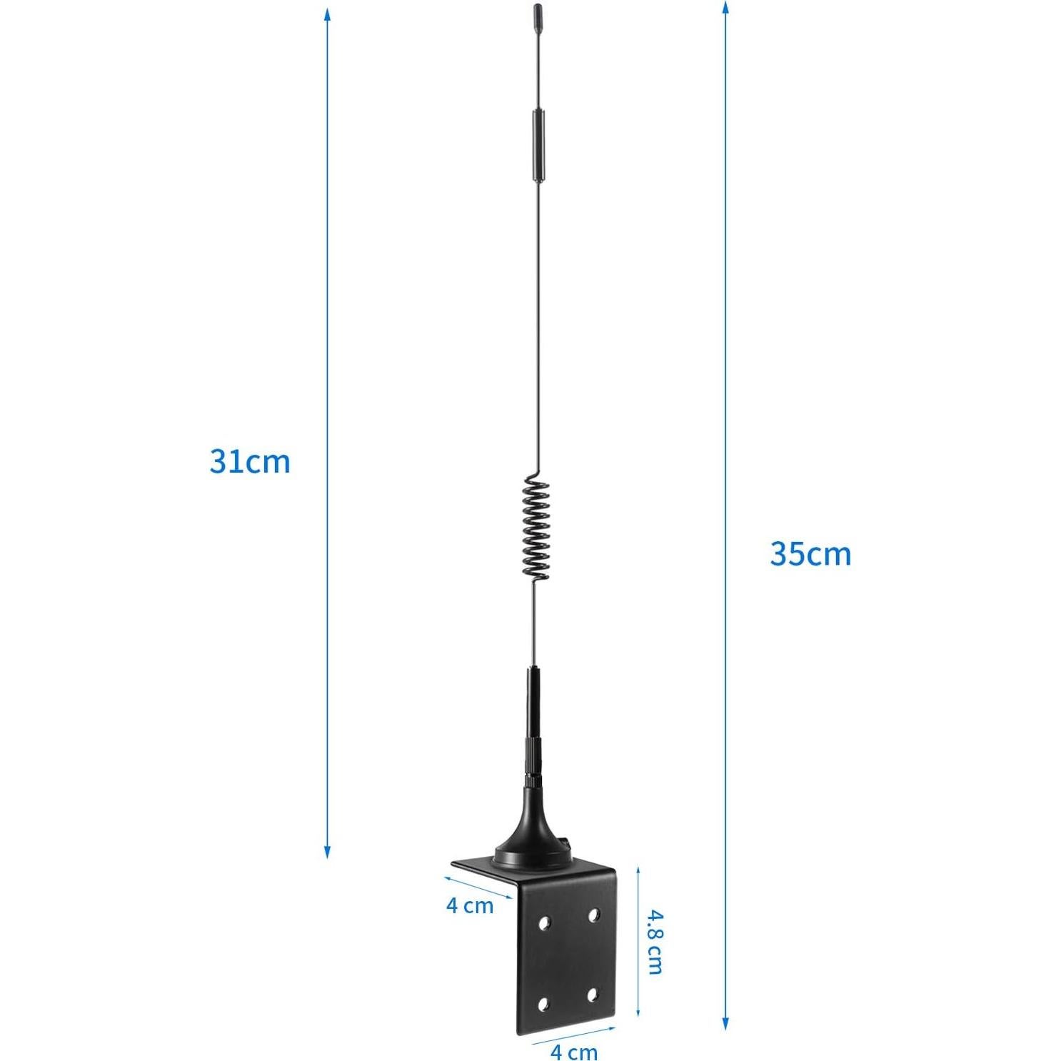 Antena 4G LTE Eifagur 9dBi Magnética para Exteriores - Paquete de 2