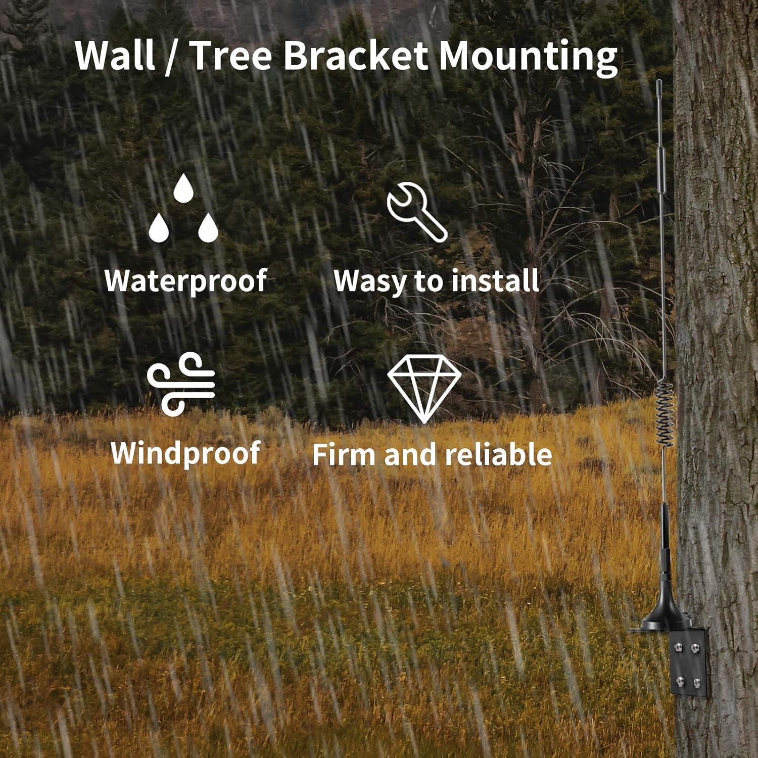 Antena 4G LTE Eifagur 9dBi Magnética para Exteriores - Paquete de 2