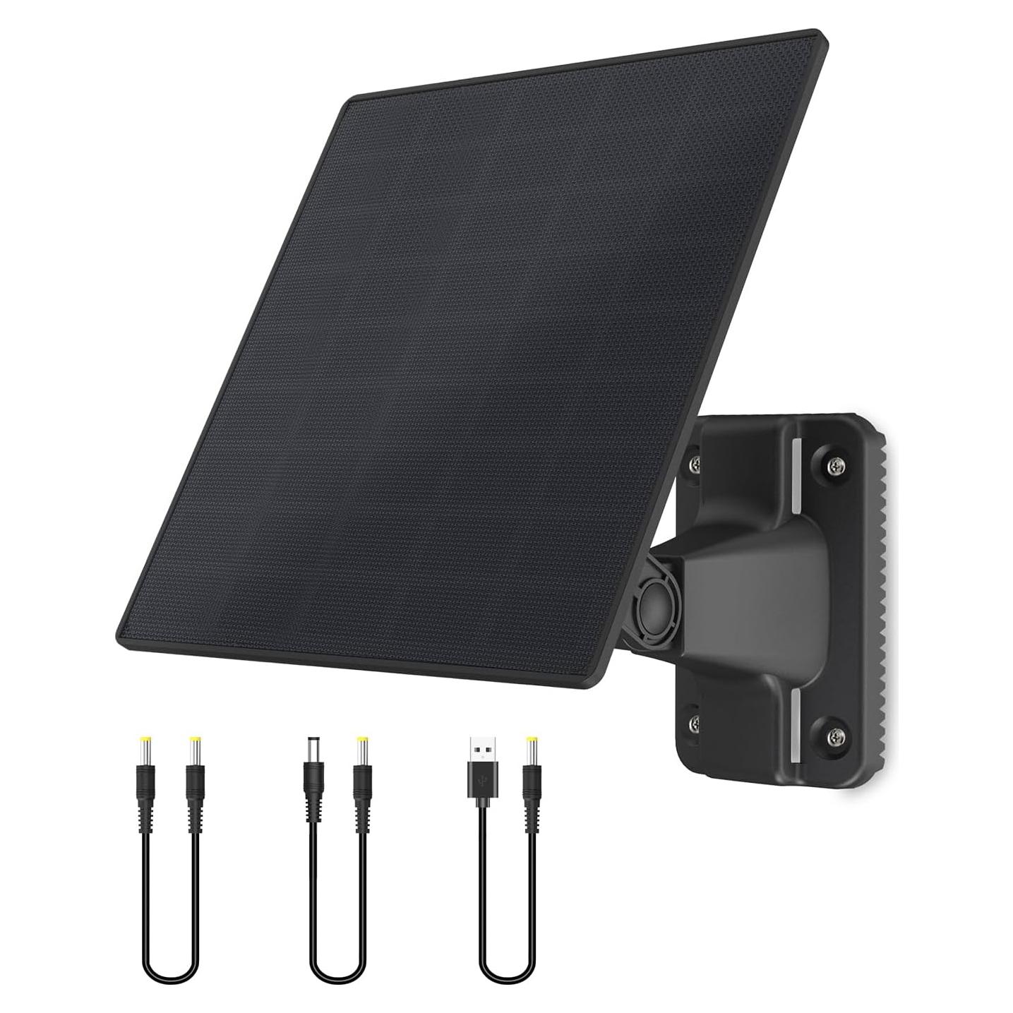 Panel Solar WingHome 5000mAh IP66 para Cámara de Sendero