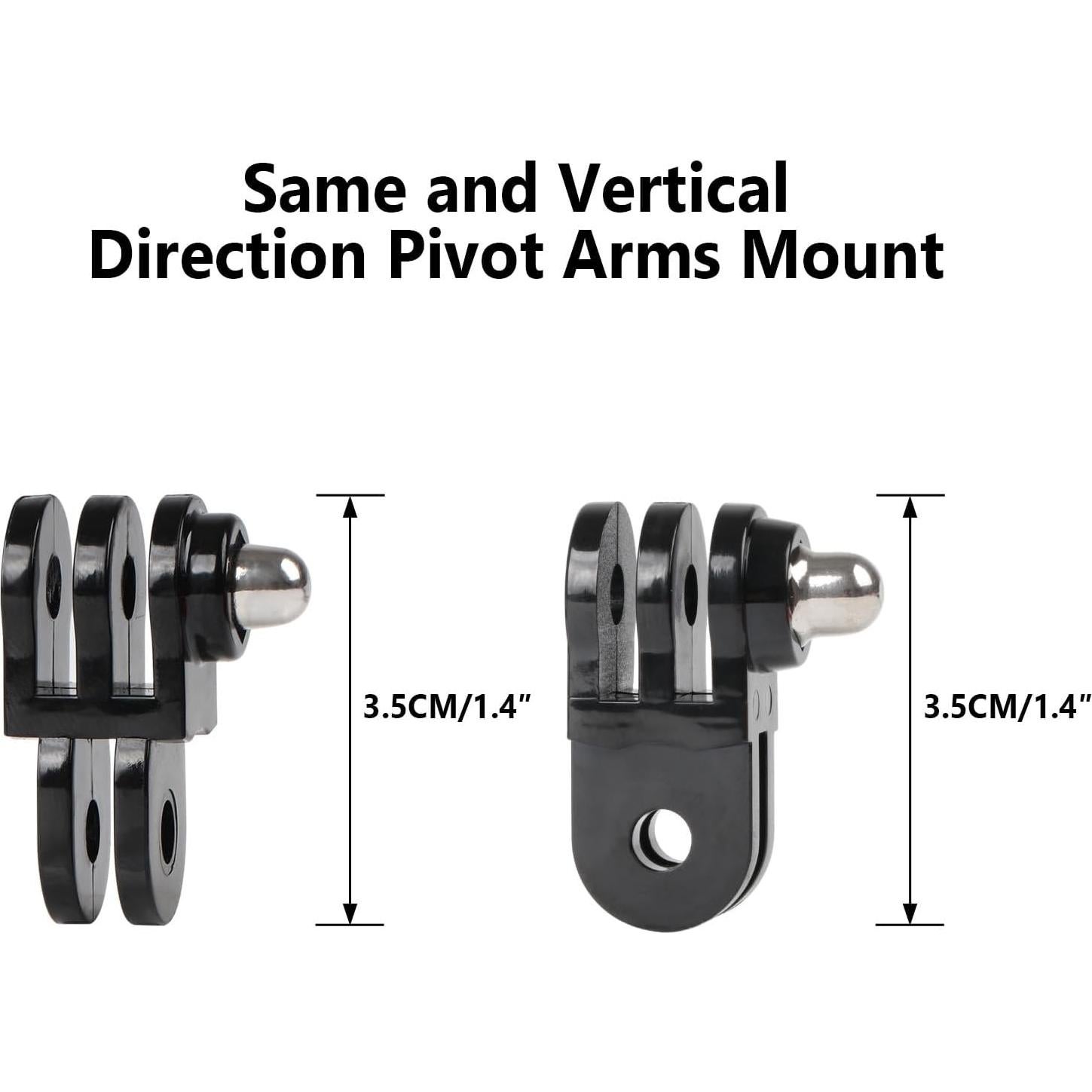 Conjunto de Montaje Vertical HSU para GoPro y Cámaras de Acción