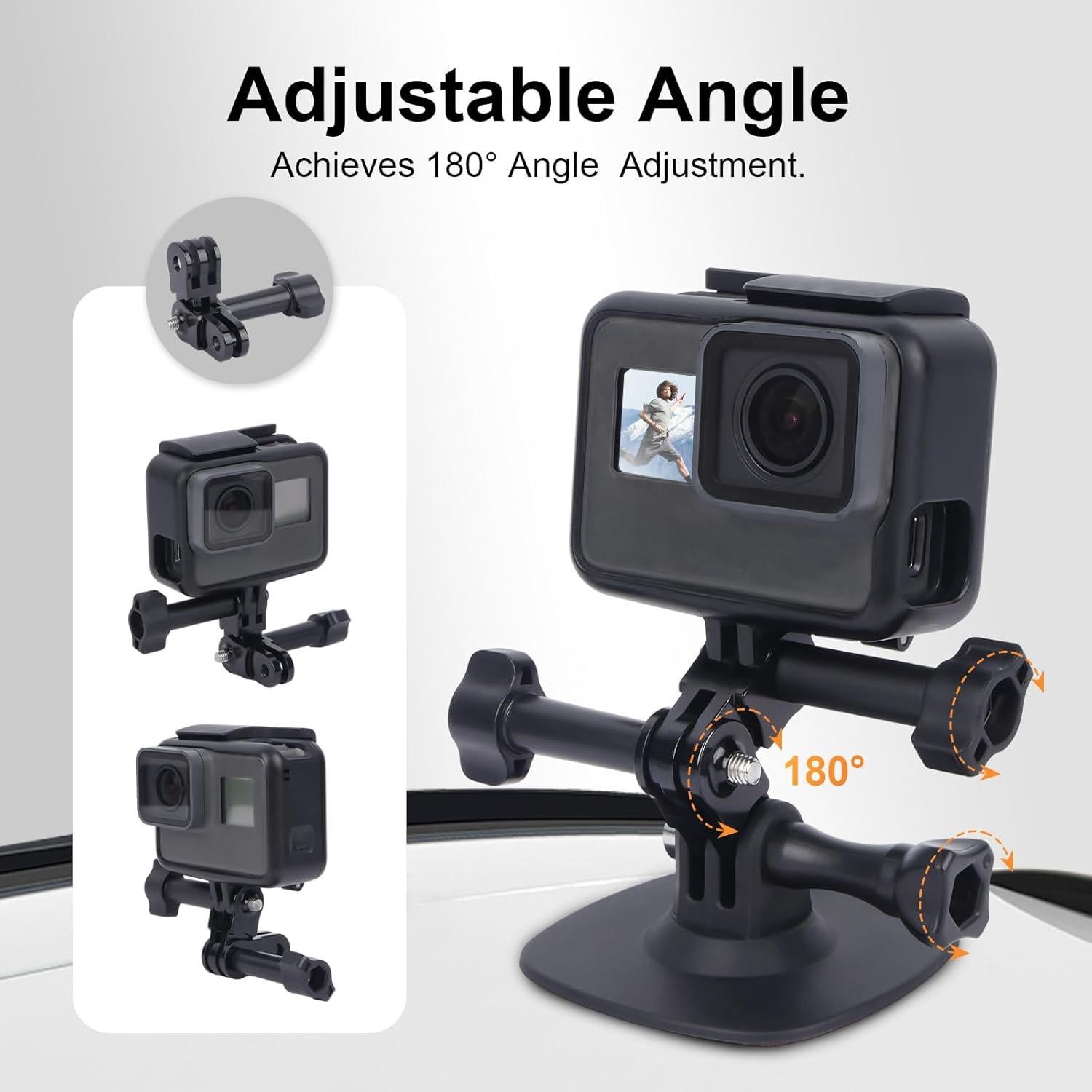 Brazos Pivotantes Verticales de Aluminio Mechrig - Paquete de 2