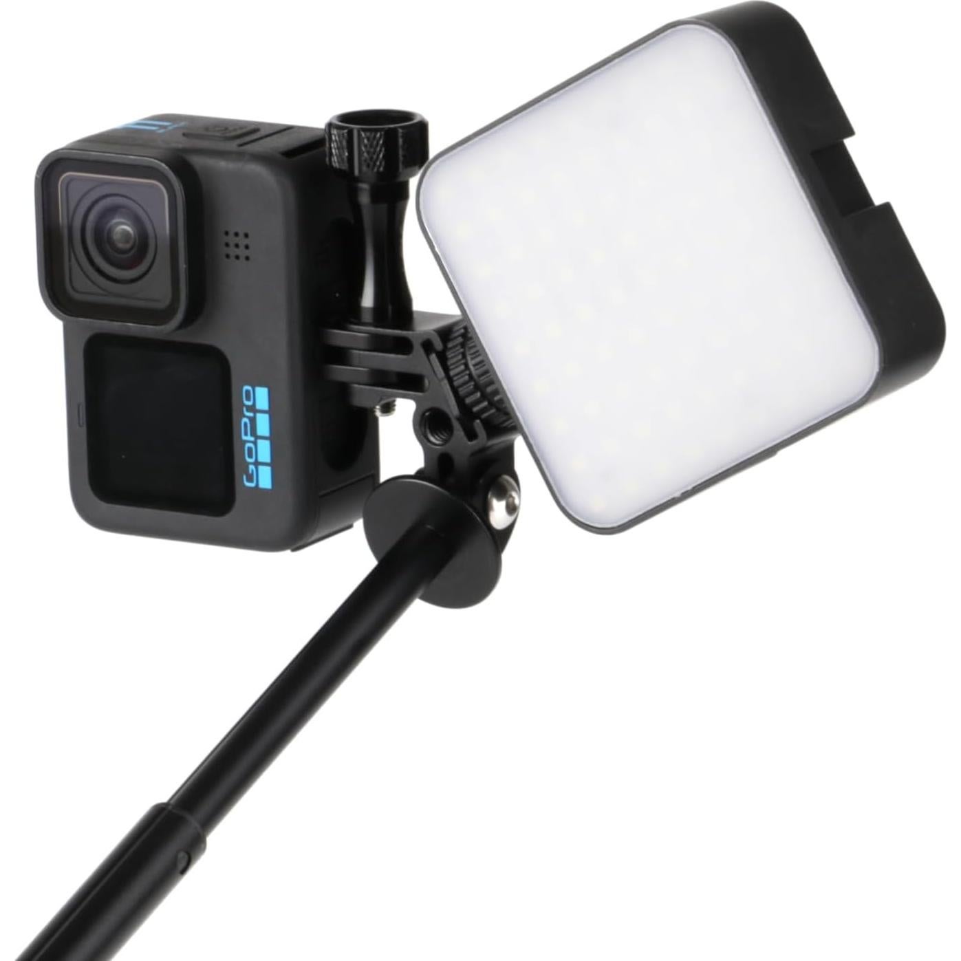 Soporte Vertical de Aluminio HSU para GoPro y Cámaras de Acción