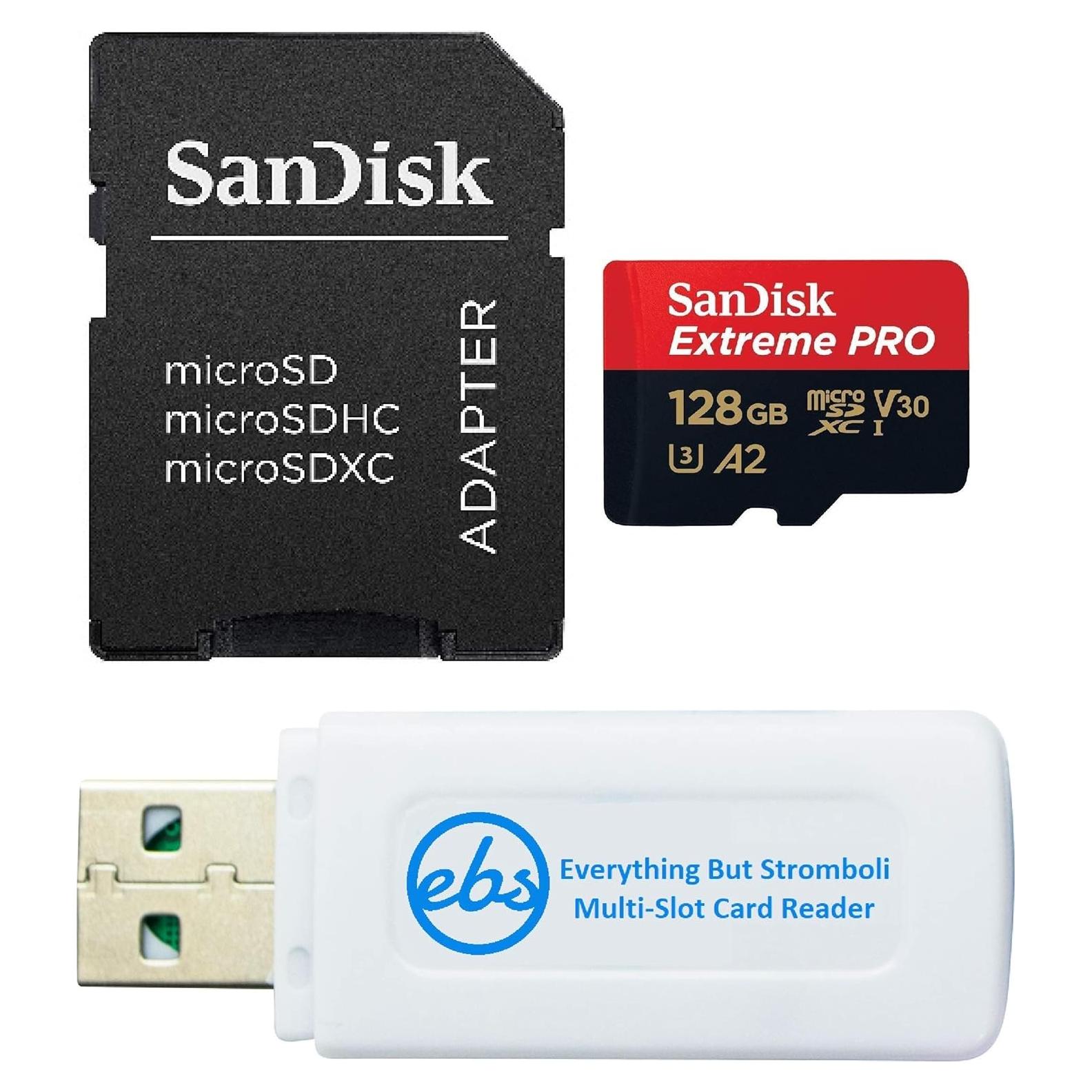 Tarjeta Micro SD SanDisk Extreme Pro 128GB para GoPro Hero 9