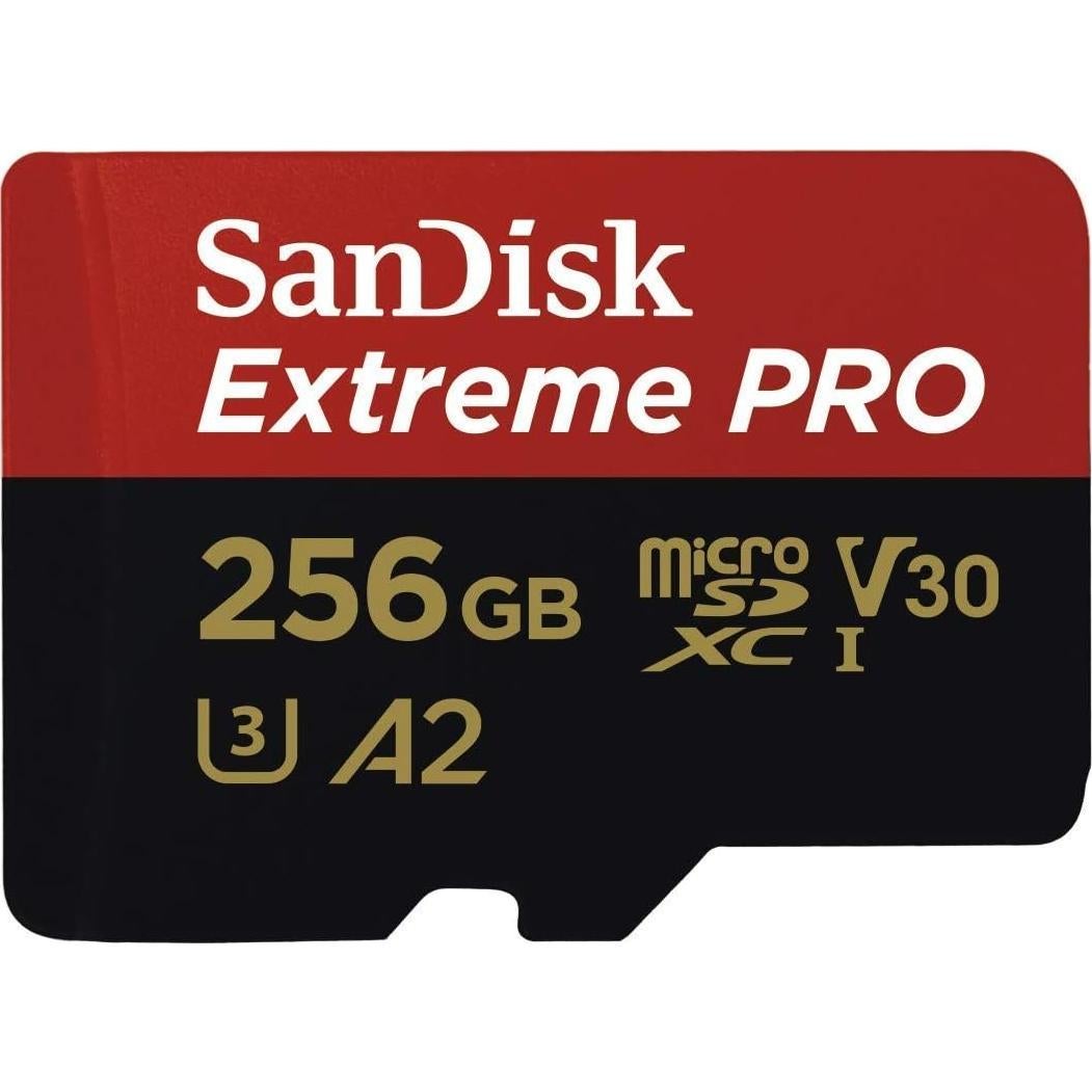 Tarjeta de Memoria Micro SD SanDisk Extreme Pro 256GB UHS-1 U3