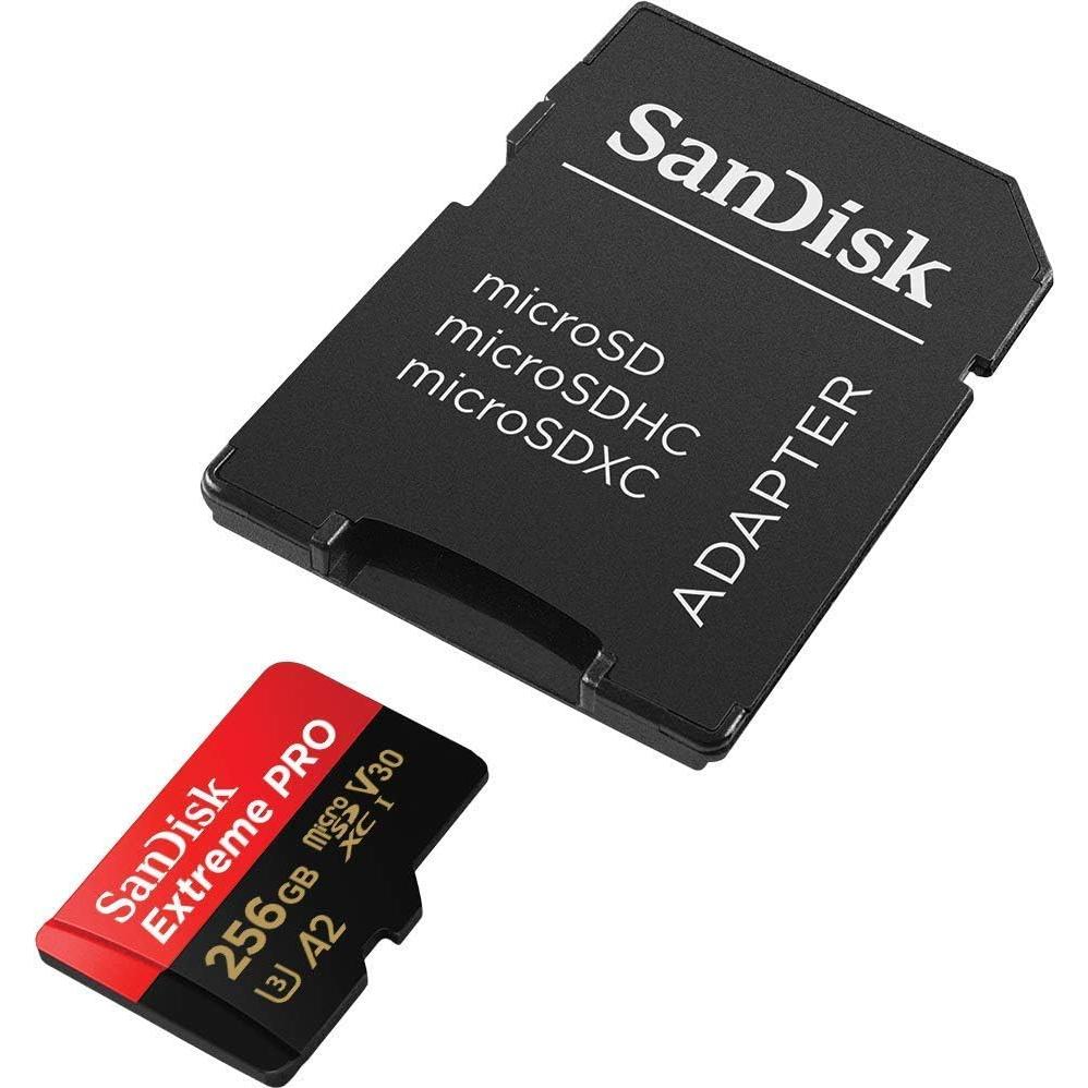 Tarjeta de Memoria Micro SD SanDisk Extreme Pro 256GB UHS-1 U3