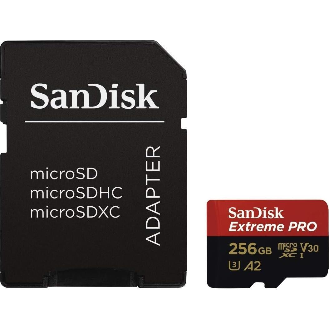 Tarjeta de Memoria Micro SD SanDisk Extreme Pro 256GB UHS-1 U3