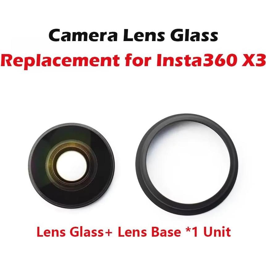 Cristal de Lente de Reemplazo Jakoly para Insta360 X3