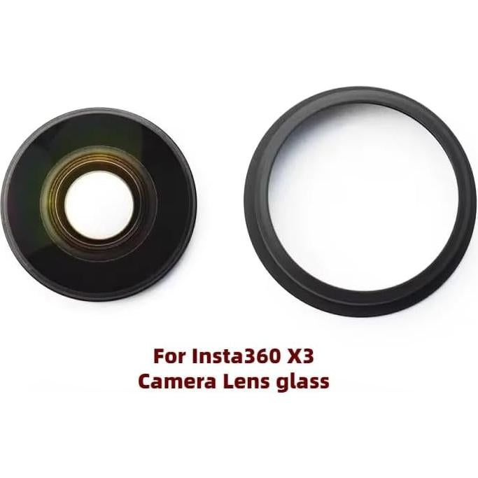 Cristal de Lente de Reemplazo Jakoly para Insta360 X3
