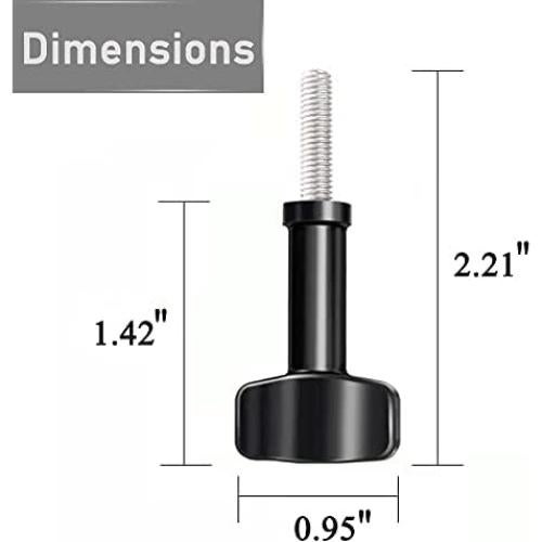 Tornillo de Pulgar Acero Inoxidable Fire Rock 3 Piezas