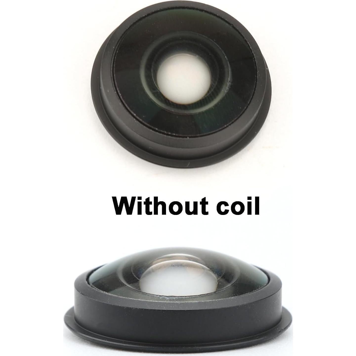 Camera Lens Replacement Compatible with Insta360 X4 360 Degree Action Camera Lens Repair Parts Accessories (for X4, Witout Coil Texture)