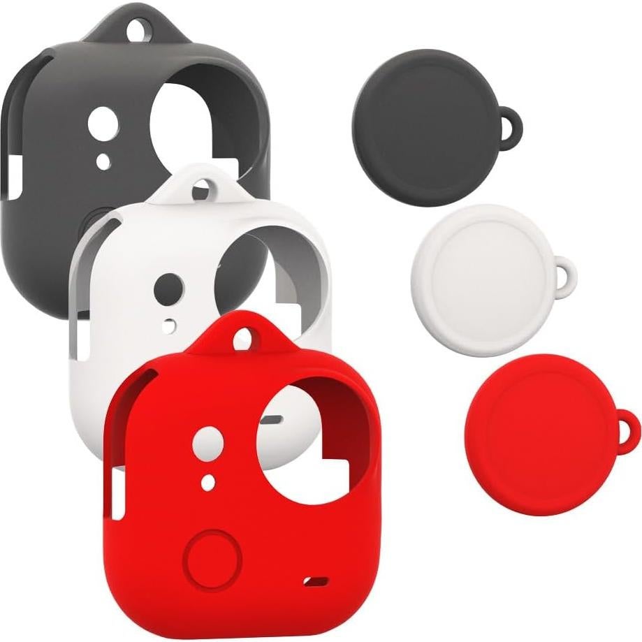 Funda de Silicona para Cámara de Acción Insta360 GO - Negro