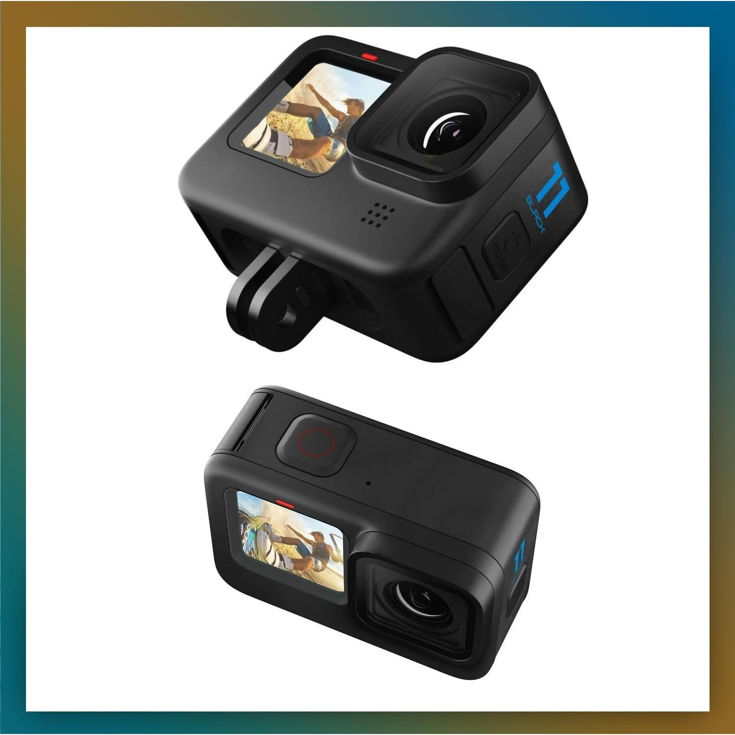 GoPro HERO11 Black - Cámara de Acción 5.3K, 27MP, Impermeable