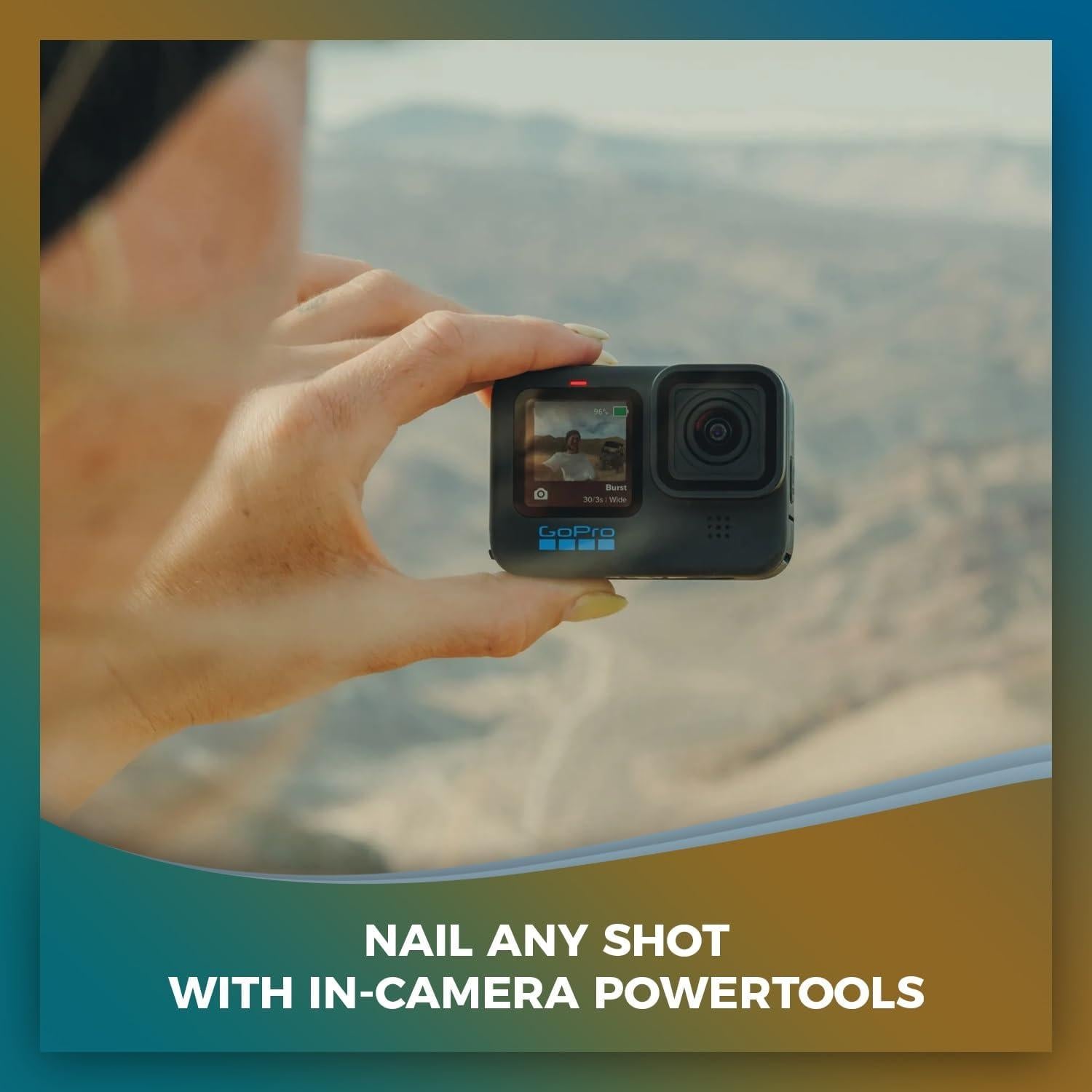 GoPro HERO11 Black - Cámara de Acción 5.3K, 27MP, Impermeable