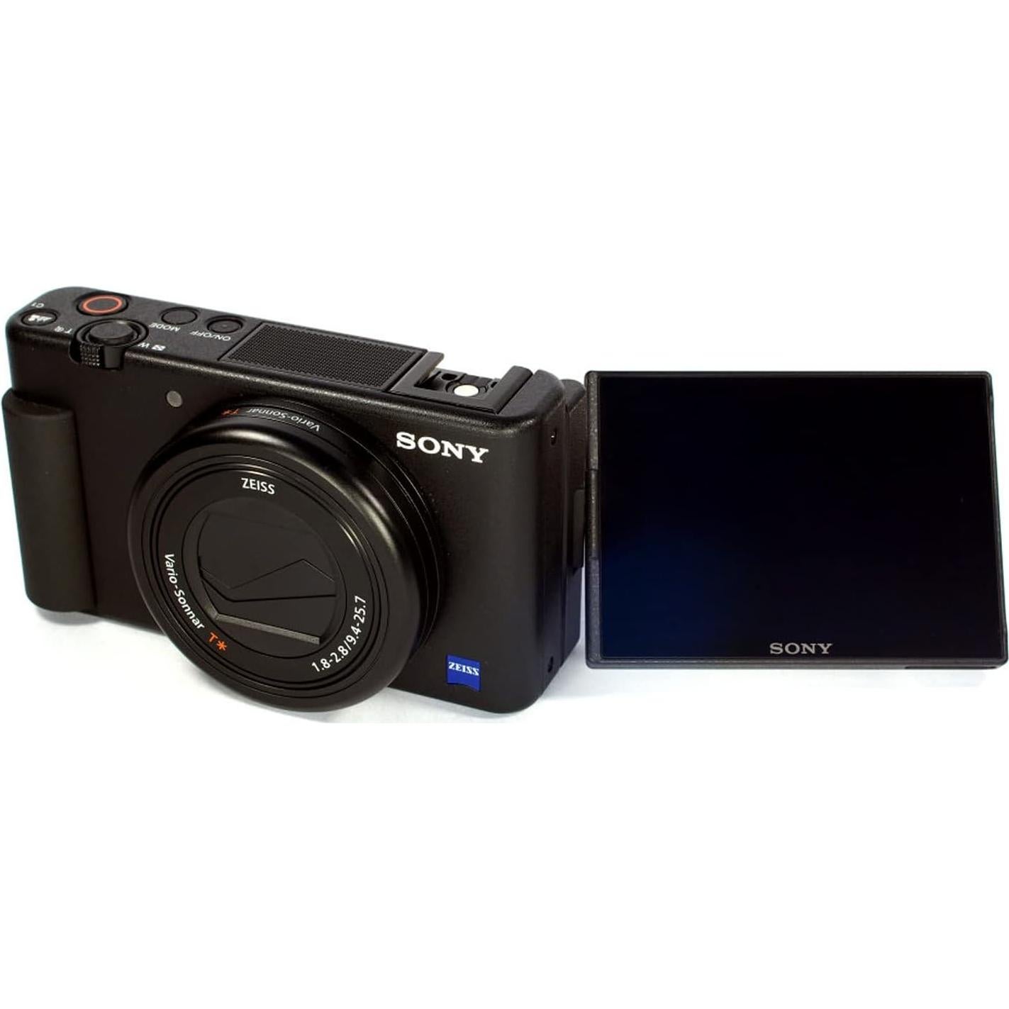 Cámara Sony ZV-1 Compacta para Vlogging 4K con Pantalla Abatible