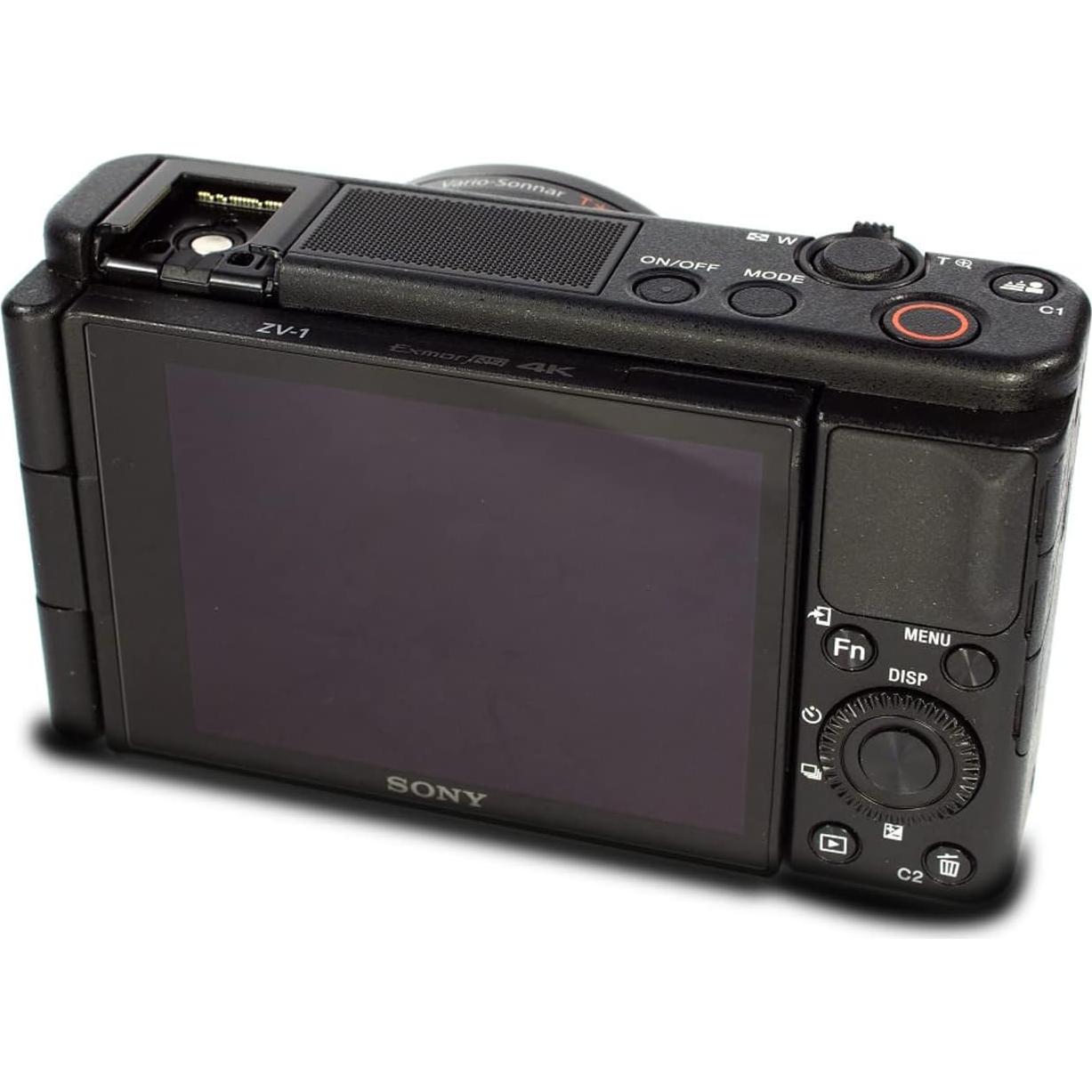 Cámara Sony ZV-1 Compacta para Vlogging 4K con Pantalla Abatible