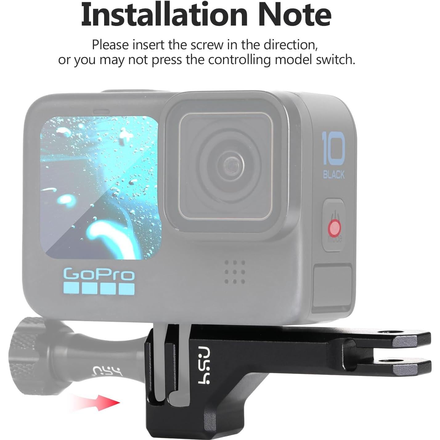 Adaptador de Montaje Frío HSU para Cámaras de Acción