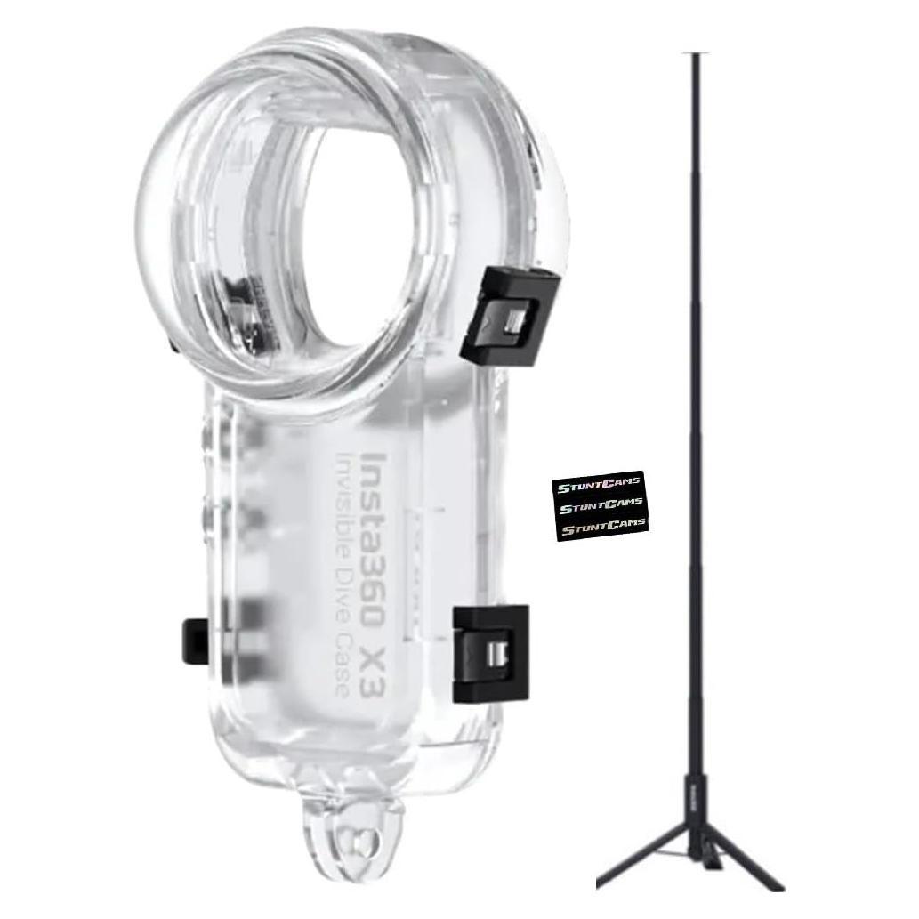 Funda Acuática Insta360 X4 360° 8K para Buceo hasta 50m