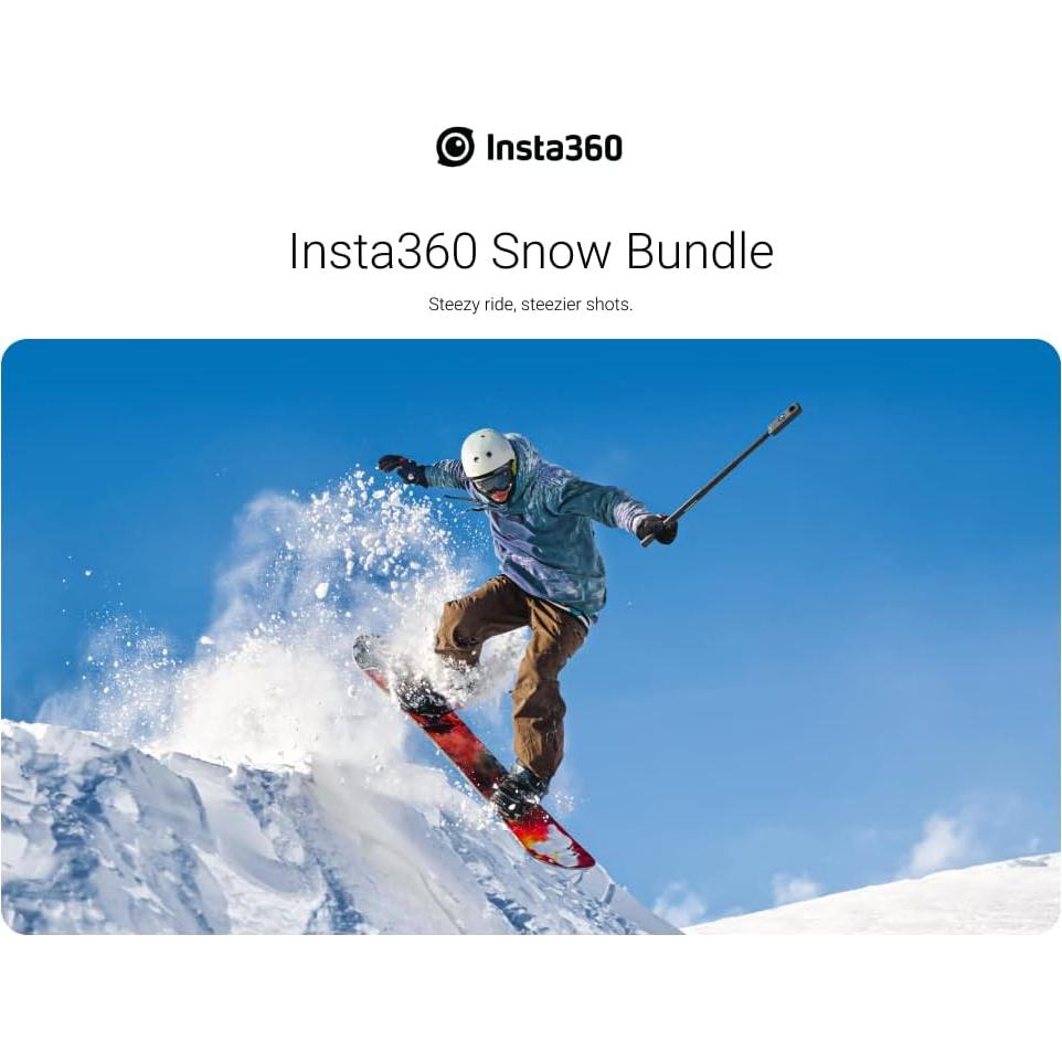 Cámara de Acción 360 Insta360 X3 5.7K HDR con Accesorios