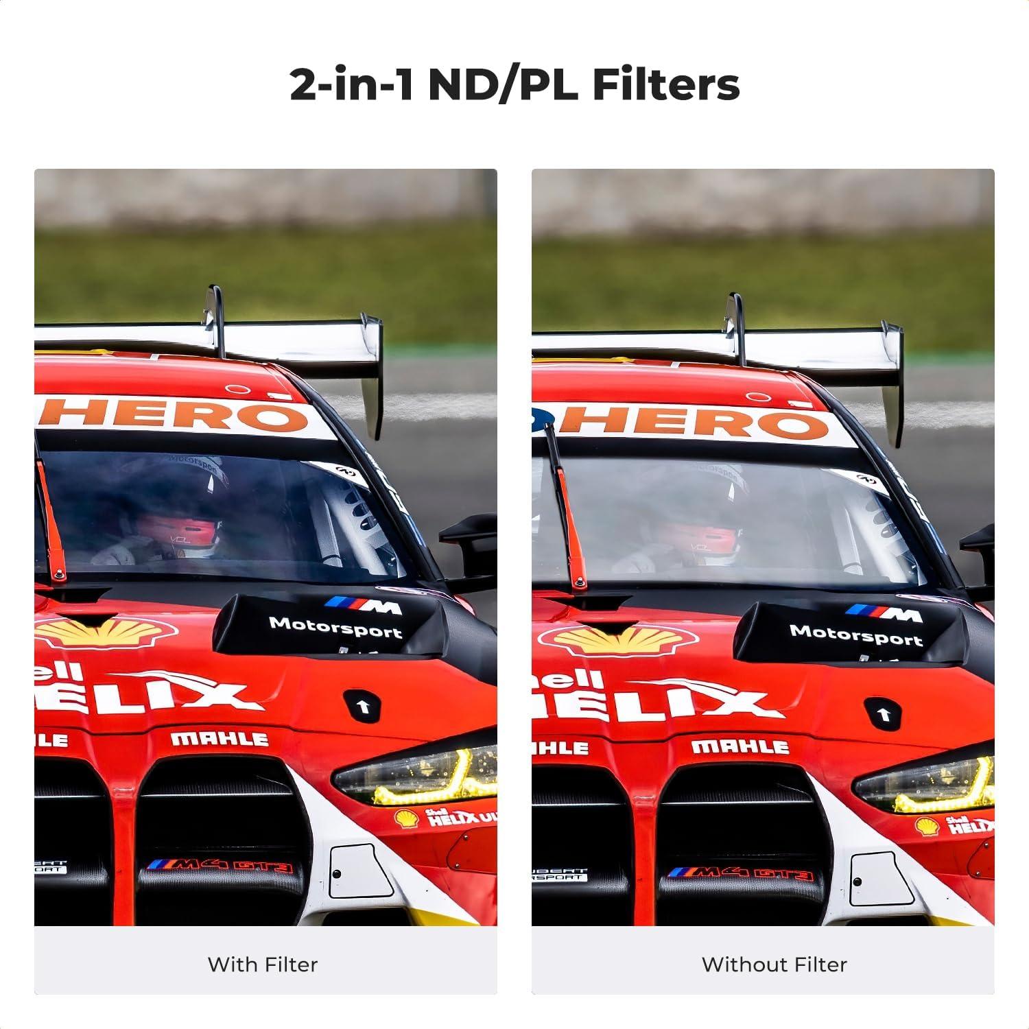 Juego de Filtros ND/PL K&F Concept para Insta360 Ace Pro 2