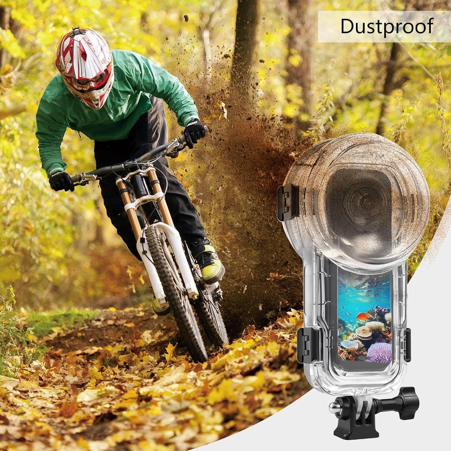 Funda de Buceo Impermeable PULUZ para Insta360 X5 - 60m