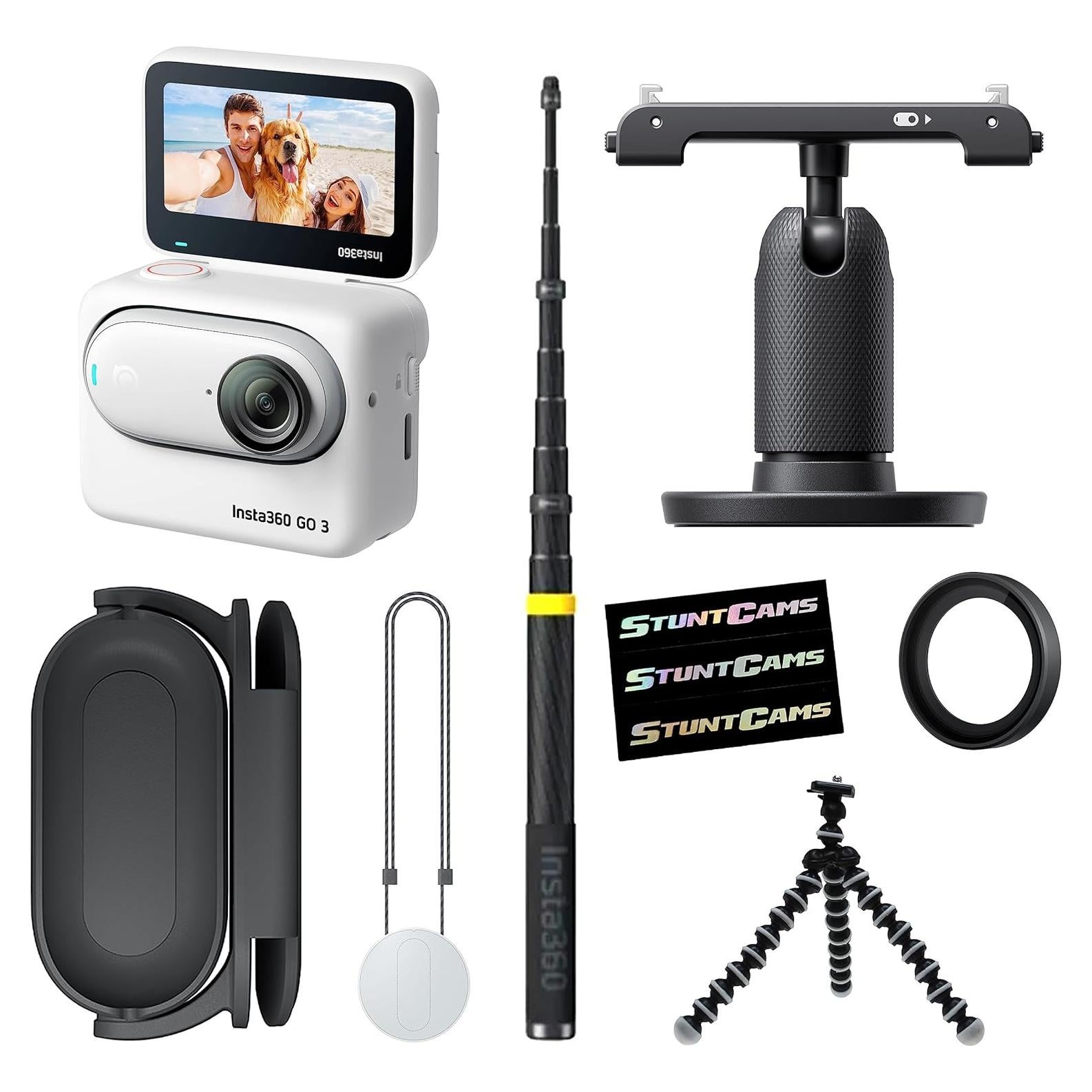 Cámara de acción Insta360 GO 3 128GB a prueba de agua