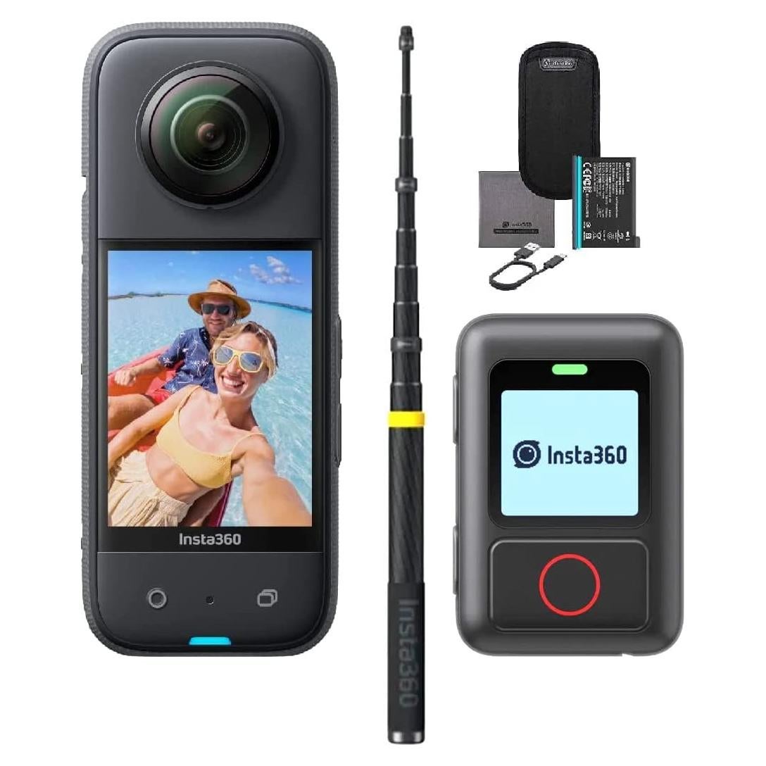 Cámara de Acción Insta360 X3 72MP 5.7K 360° Impermeable