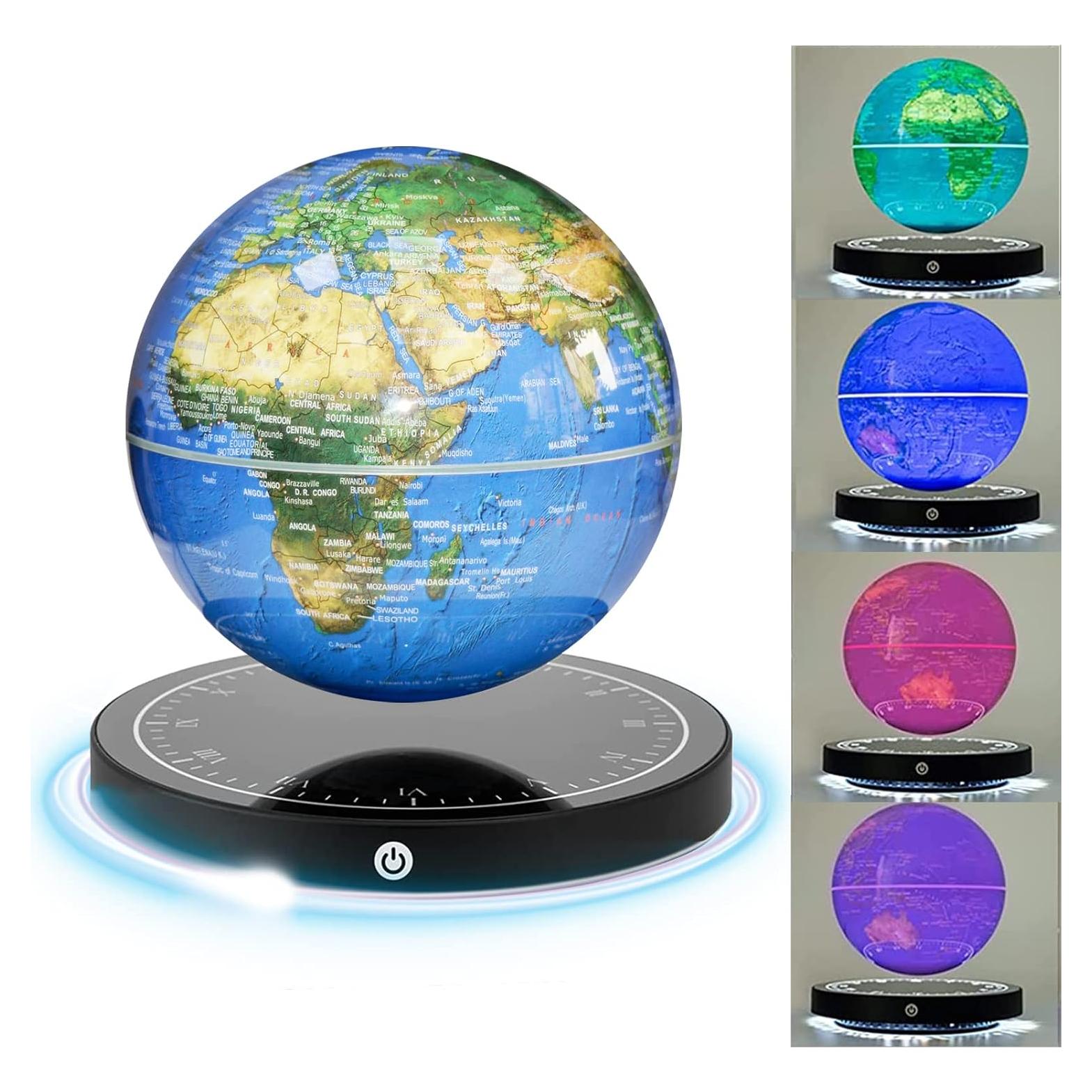 Globo Flotante Magnético LED DQY-1 25x20 cm para Decoración