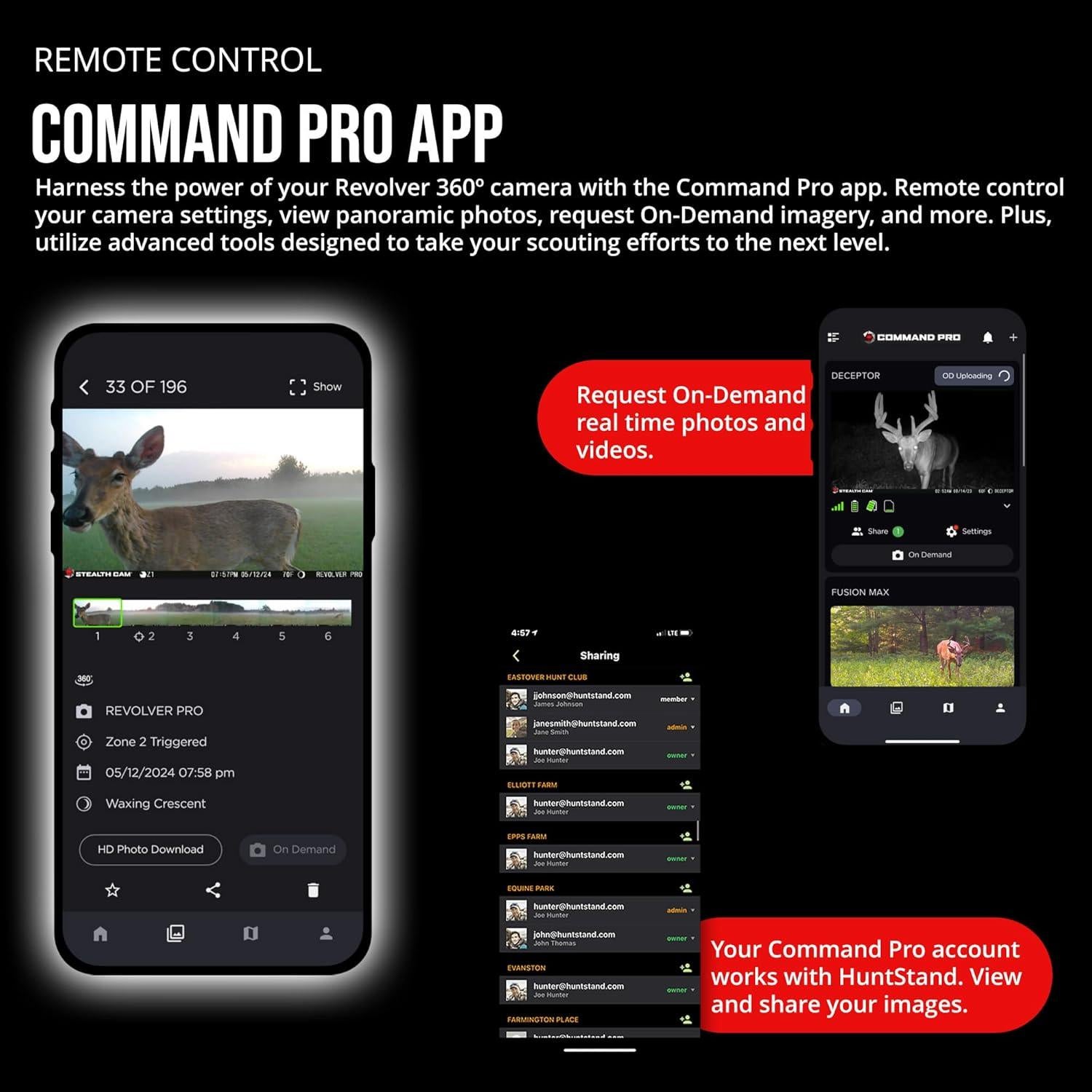 Cámara de Caza Celular Stealth Cam Revolver 36MP 360°